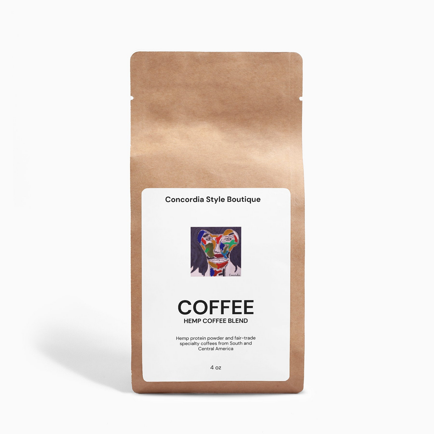 Hemp Coffee Blend - Medium Roast 4 oz