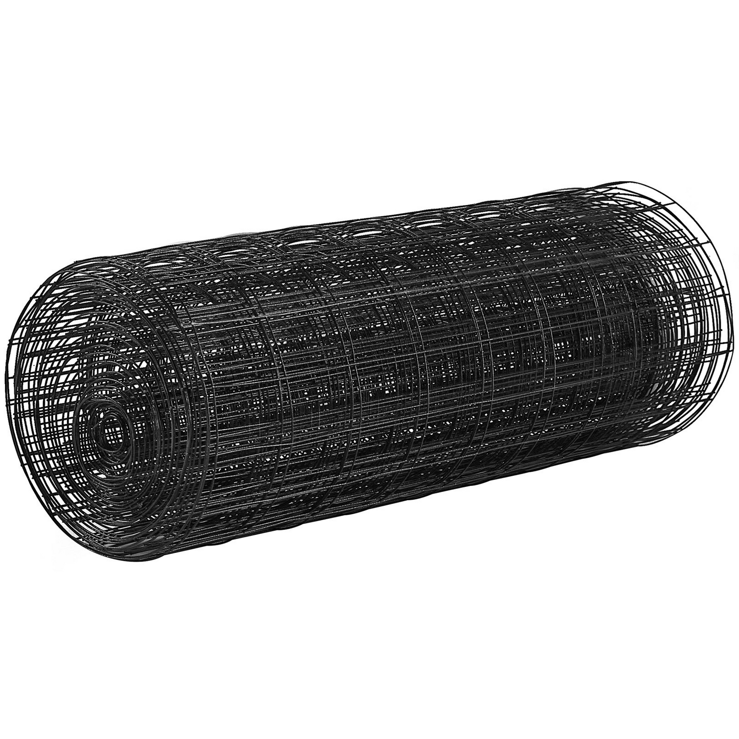 VEVOR Hardware Cloth, 24'' x 50' Galvanized Wire Mesh Roll, 16 Gauge Chicken Wire Fence Roll, Vinyl Coating Metal Wire Mesh for Chicken Coop Barrier, Rabbit Snake Fences, Poultry Enclosures