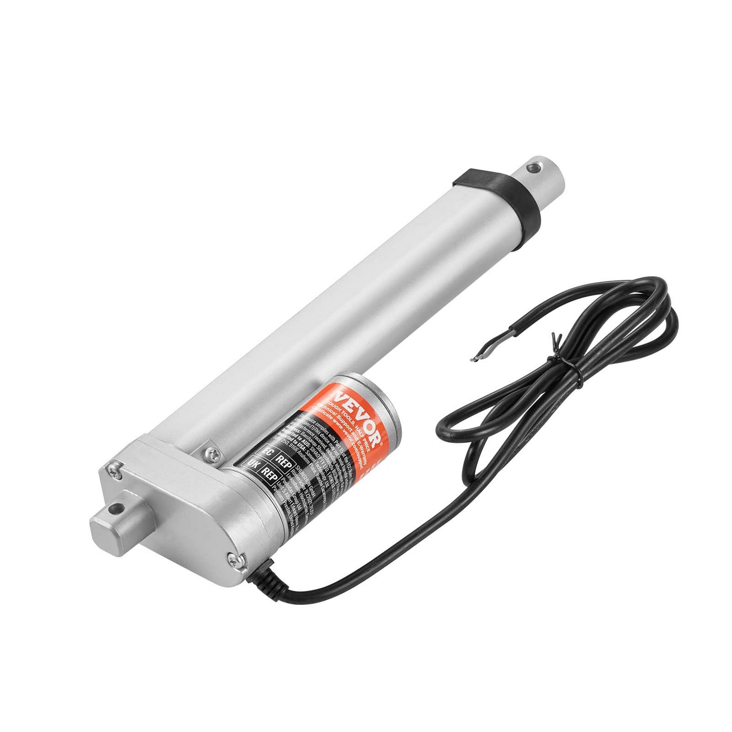 VEVOR Linear Actuator 12V, 6 Inch High Speed 0.55"/s Linear Actuator, 220lbs/1000N Linear Motion Actuator with Mounting Bracket and IP54 Protection