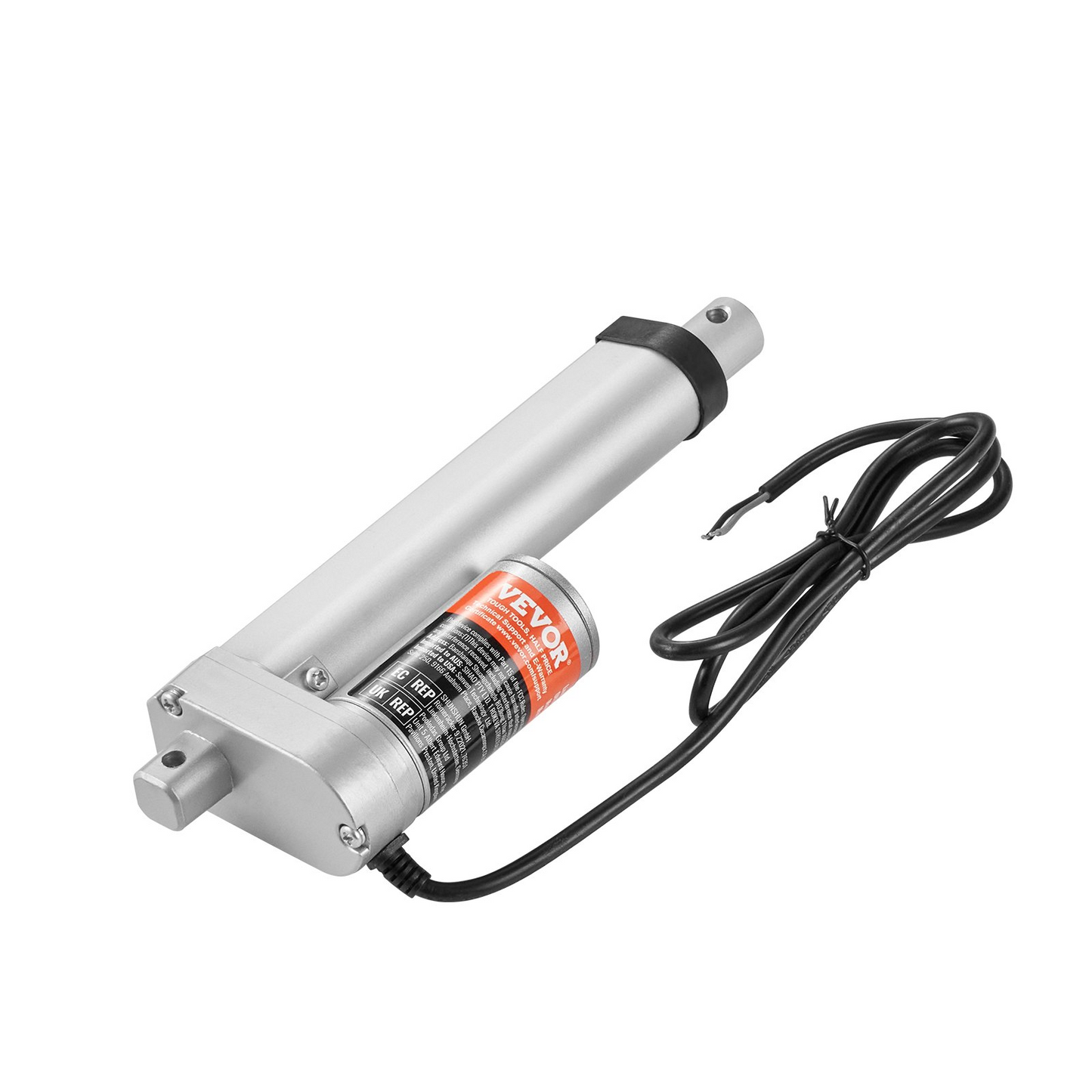 VEVOR Linear Actuator 12V, 4 Inch High Load 330lbs/1500N Linear Actuator, 0.19"/s Linear Motion Actuator with Mounting Bracket and IP54 Protection