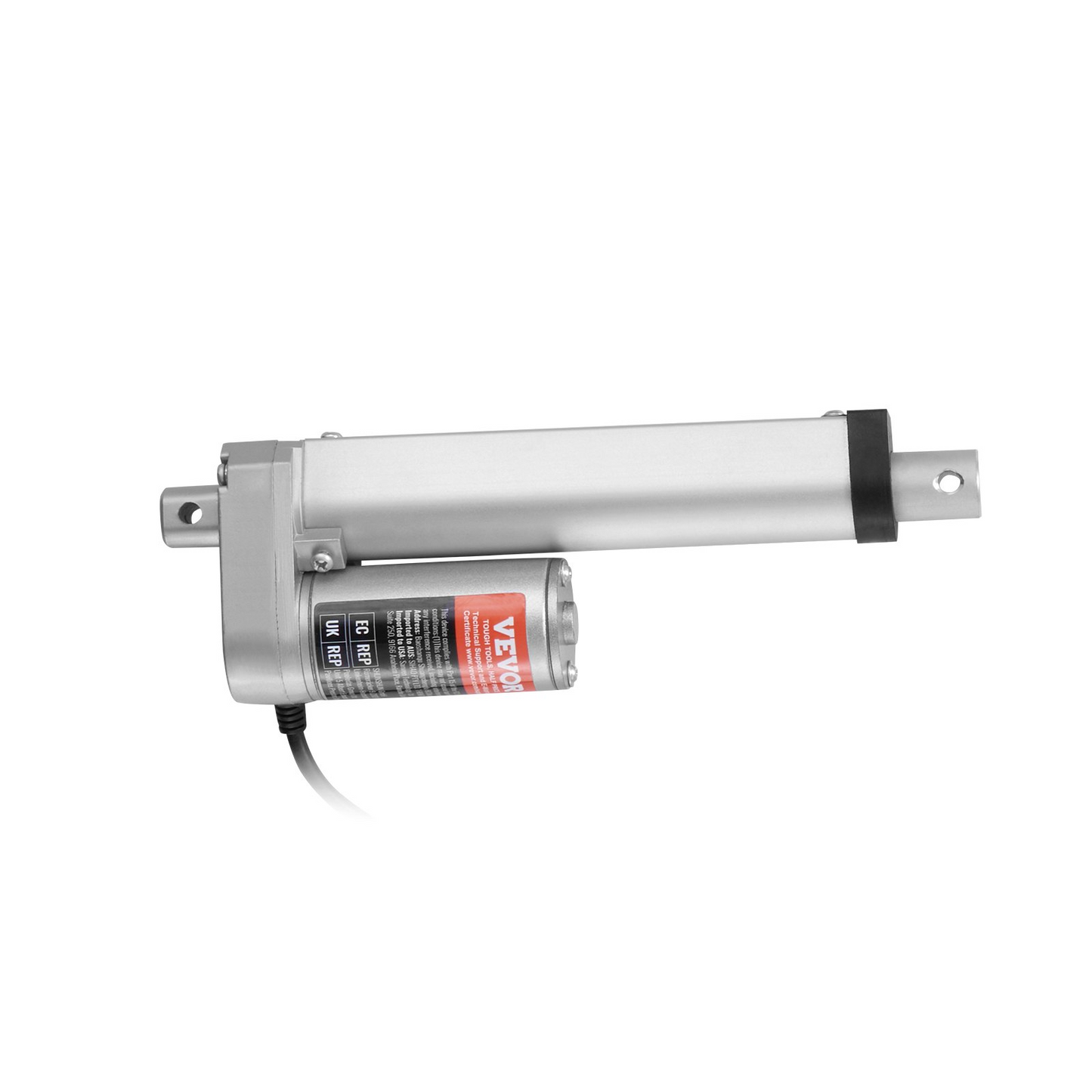 VEVOR Linear Actuator 12V, 4 Inch High Load 330lbs/1500N Linear Actuator, 0.19"/s Linear Motion Actuator with Mounting Bracket and IP54 Protection