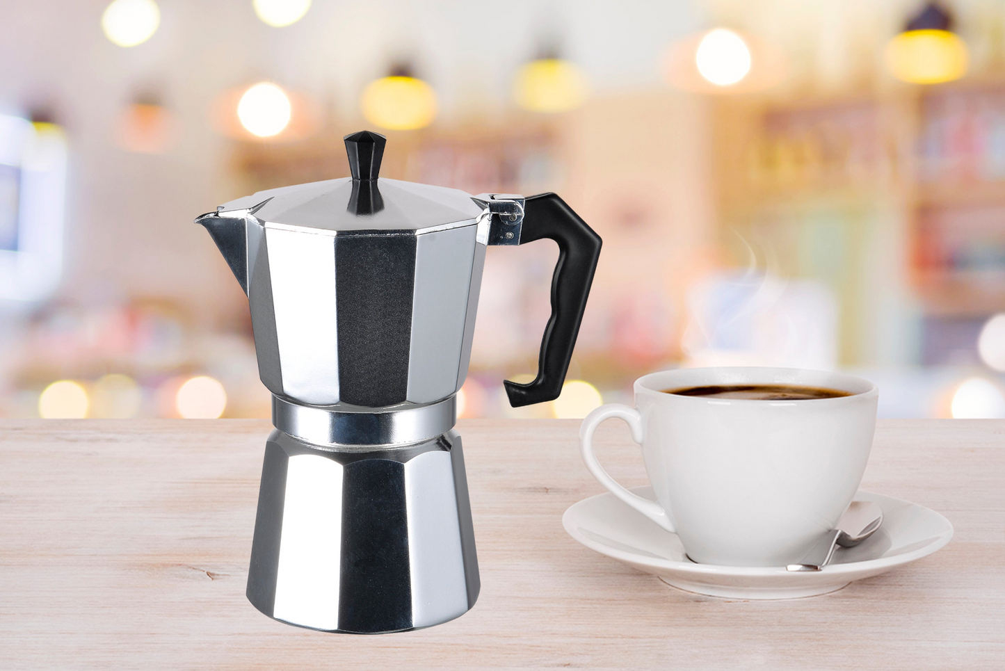 Aluminum Coffee Maker - 4 Sizes