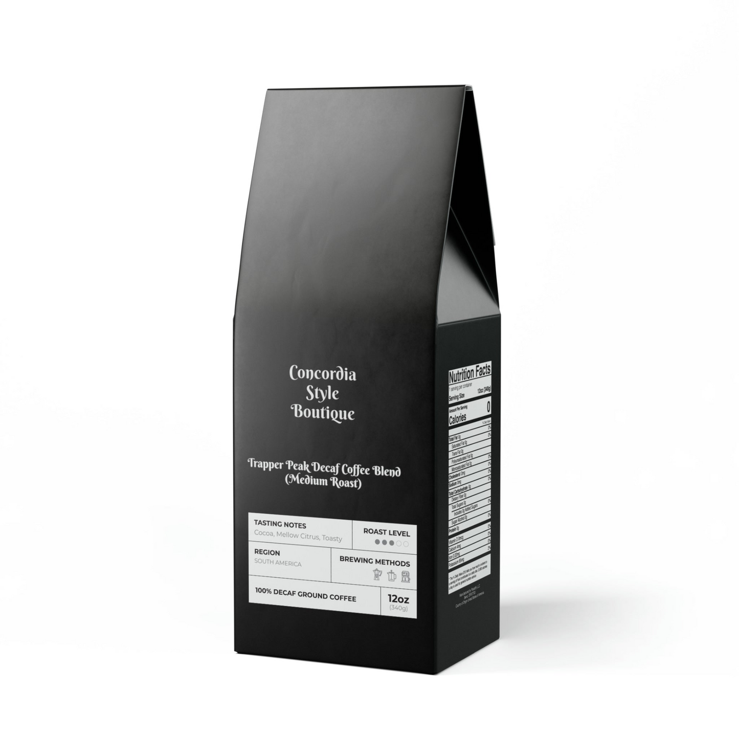 Trapper Peak Decaf Coffee Blend (Medium Roast)