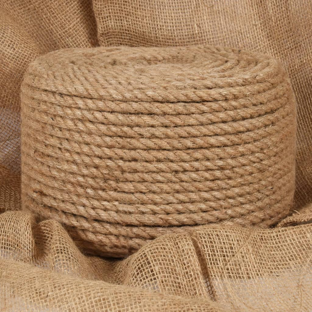 vidaXL Rope 100% Jute 0.6" 3937"