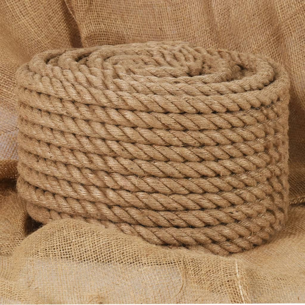 vidaXL Rope 100% Jute 0.8" 1968.5"