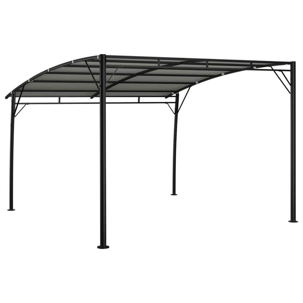 Garden Sunshade Awning 118.1"x118.1"x100.4" Cream