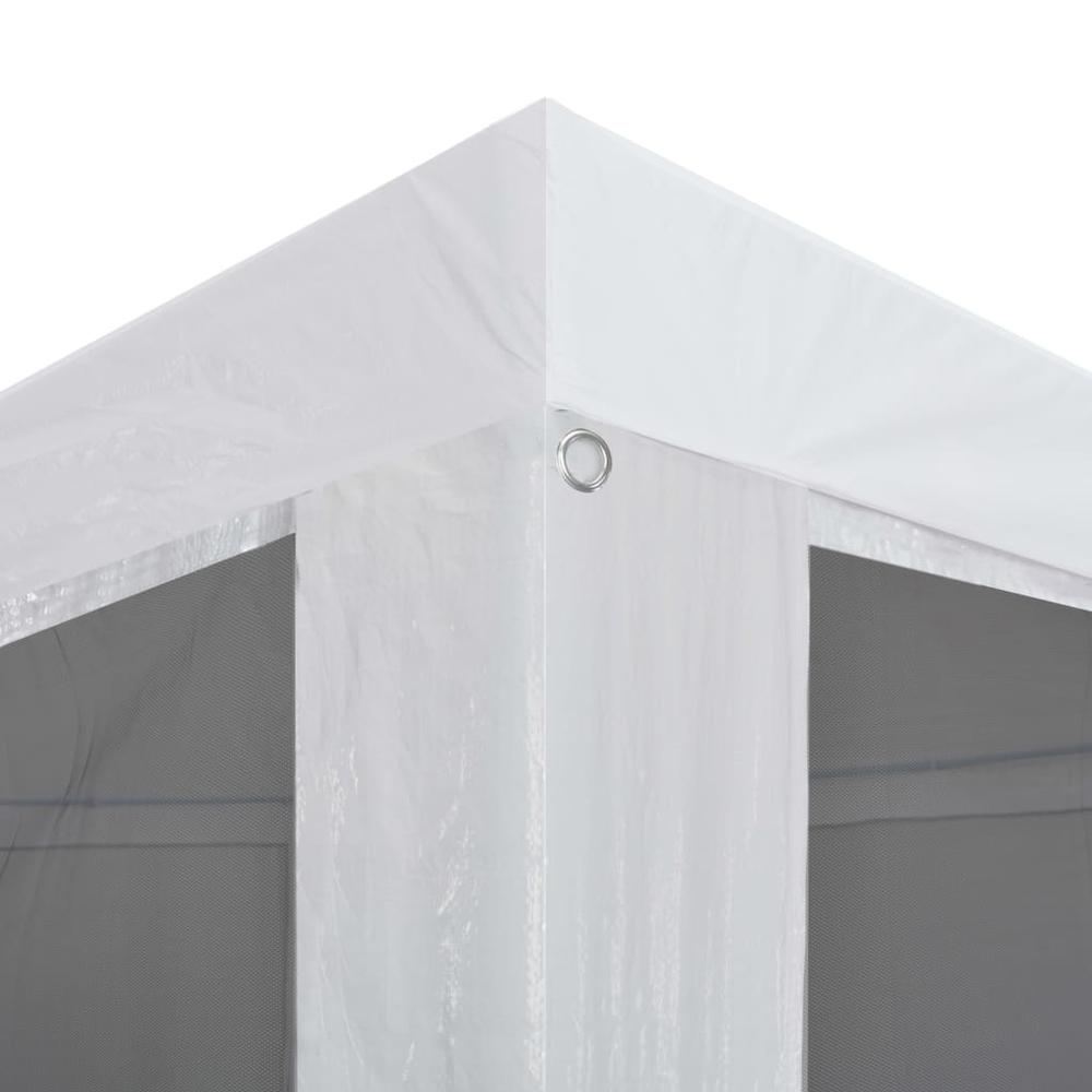 Party Tent with 8 Mesh Sidewalls 29.5' x 9.8'