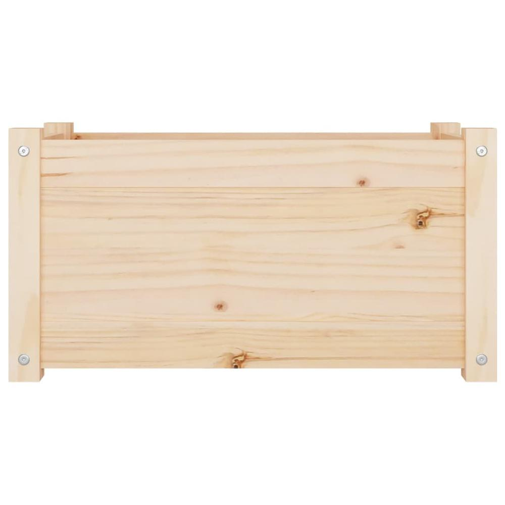 Garden Planter 23.6"x12.2"x12.2" Solid Wood Pine