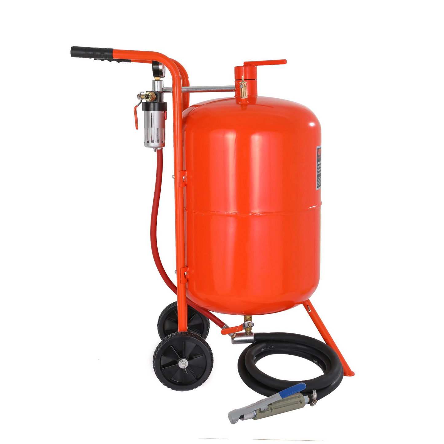 VEVOR 20 Gallon Sand Blaster, 60-110 PSI High Pressure Sandblaster, Portable Abrasive Blasting Tank, Air Sand Blasting Kit with 4 Ceramic Nozzles and Oil-Water Separator for Paint, Stain, Rust Removal