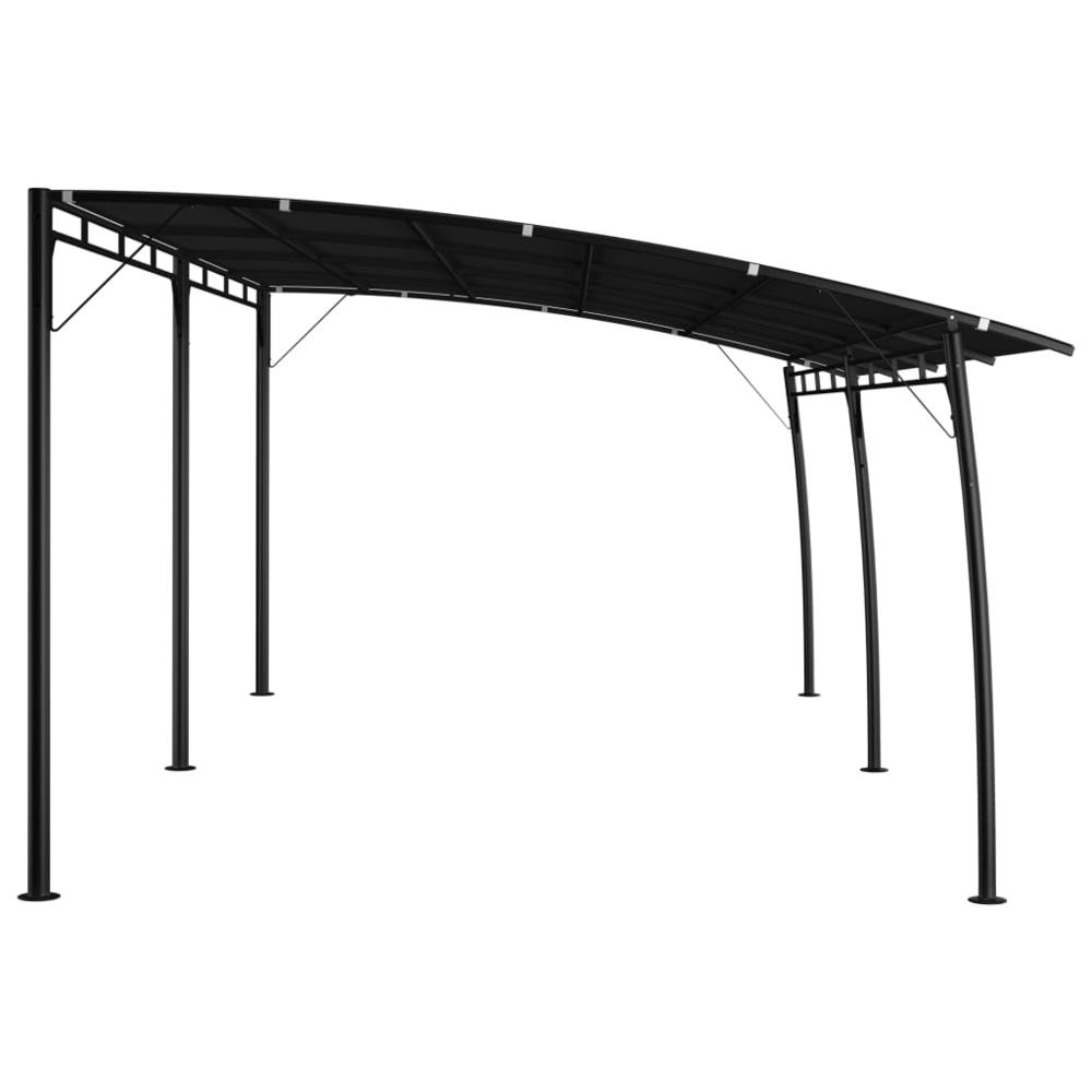 Garden Sunshade Awning 236.2"x118.1"x100.4" Anthracite