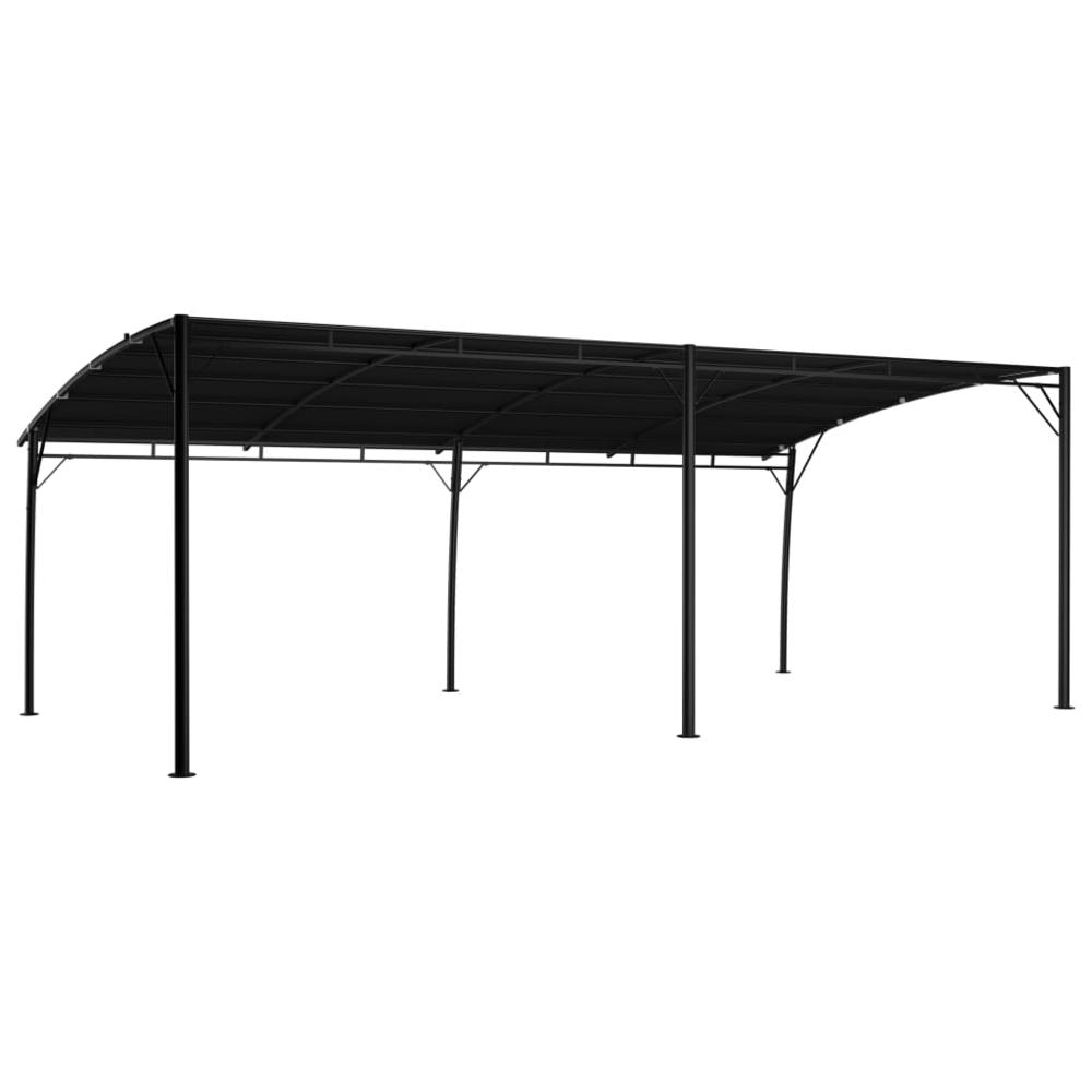 Garden Sunshade Awning 236.2"x118.1"x100.4" Anthracite