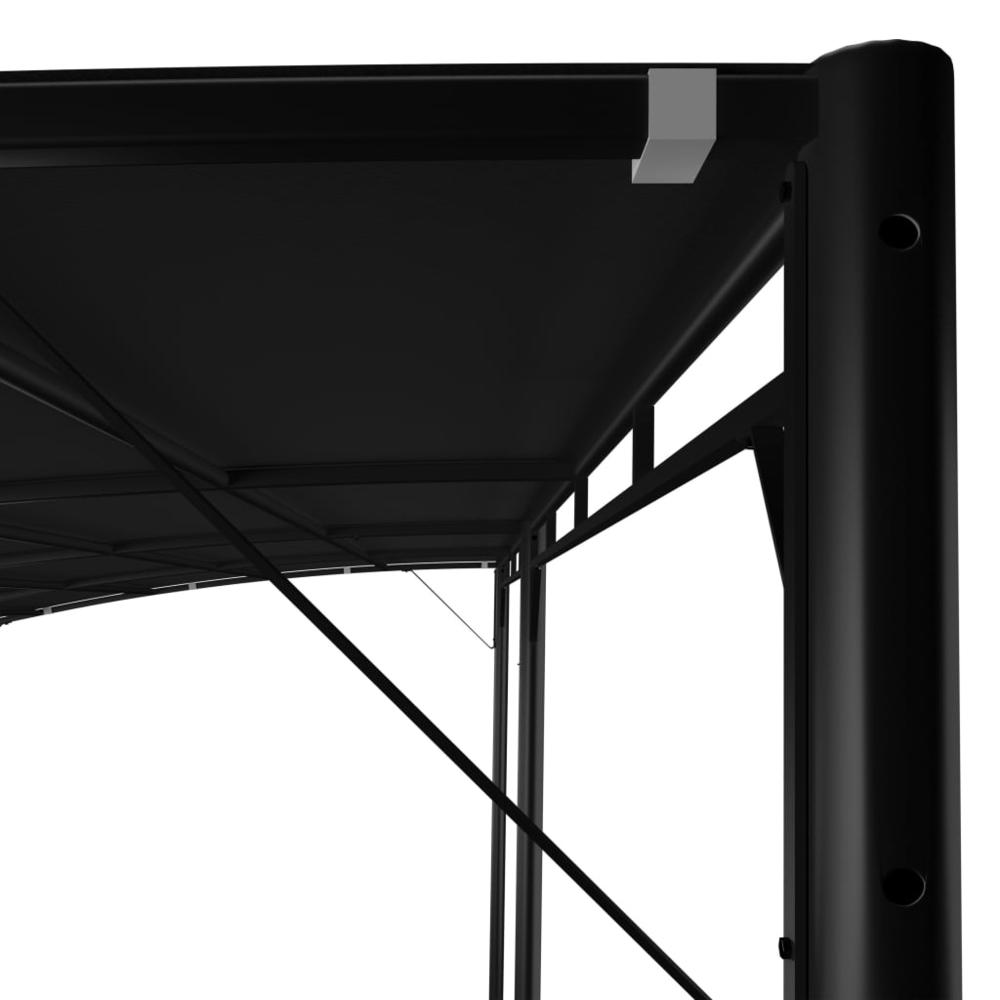 Garden Sunshade Awning 236.2"x118.1"x100.4" Anthracite