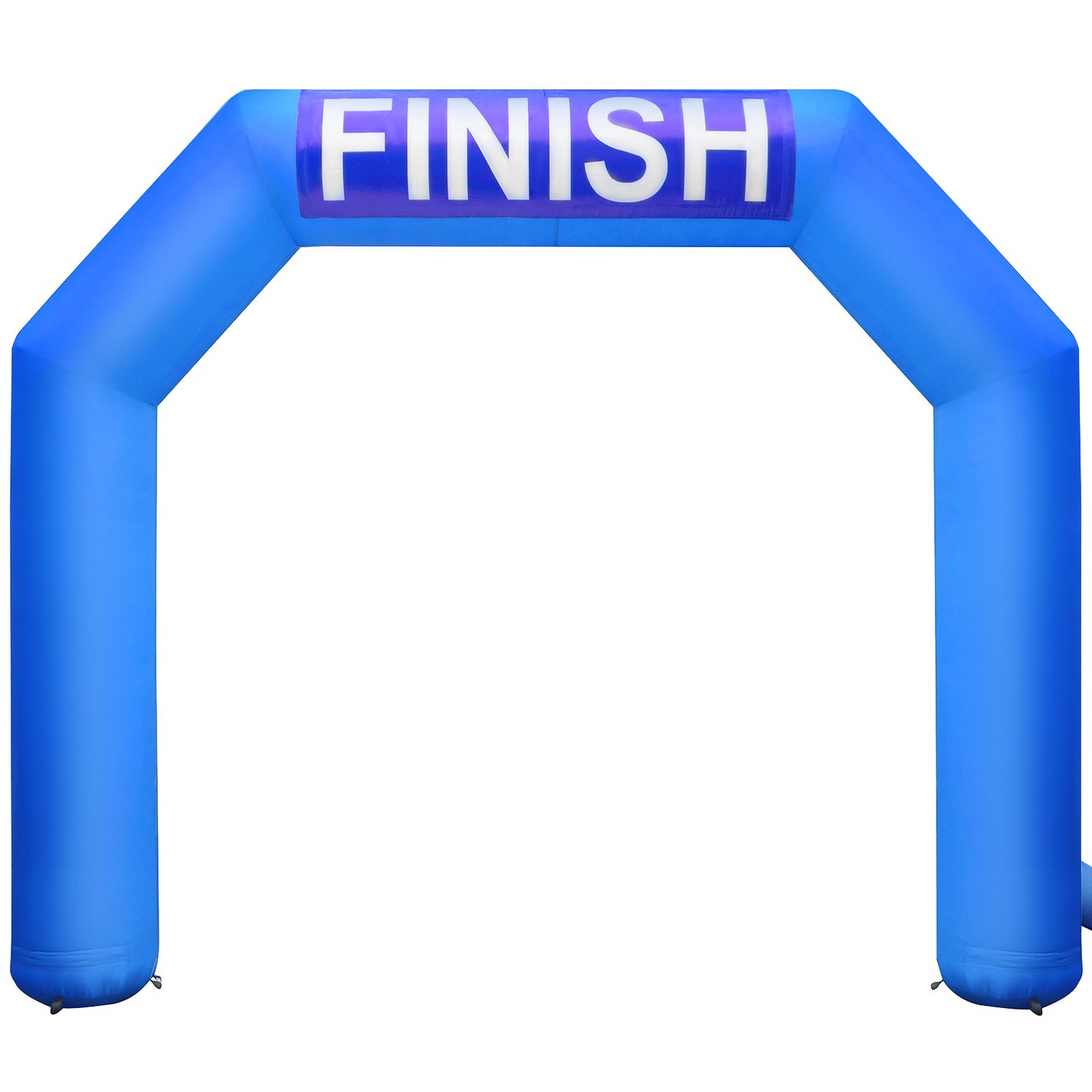 VEVOR Inflatable Arch, 15ft Hexagon Inflatable Arch, with Blower Inflatable Archway for Race Outdoor Advertising Commerce, Blue