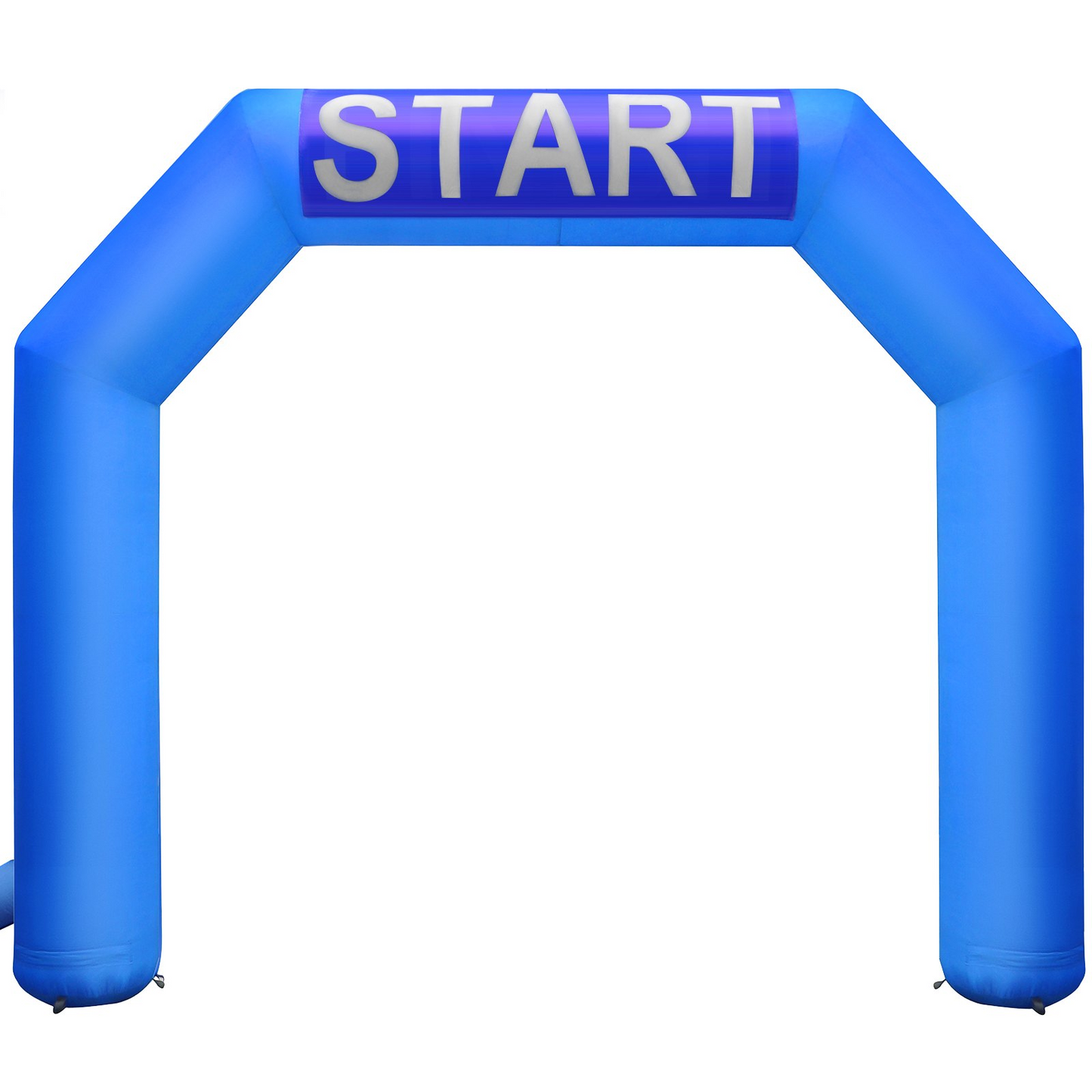 VEVOR Inflatable Arch, 15ft Hexagon Inflatable Arch, with Blower Inflatable Archway for Race Outdoor Advertising Commerce, Blue