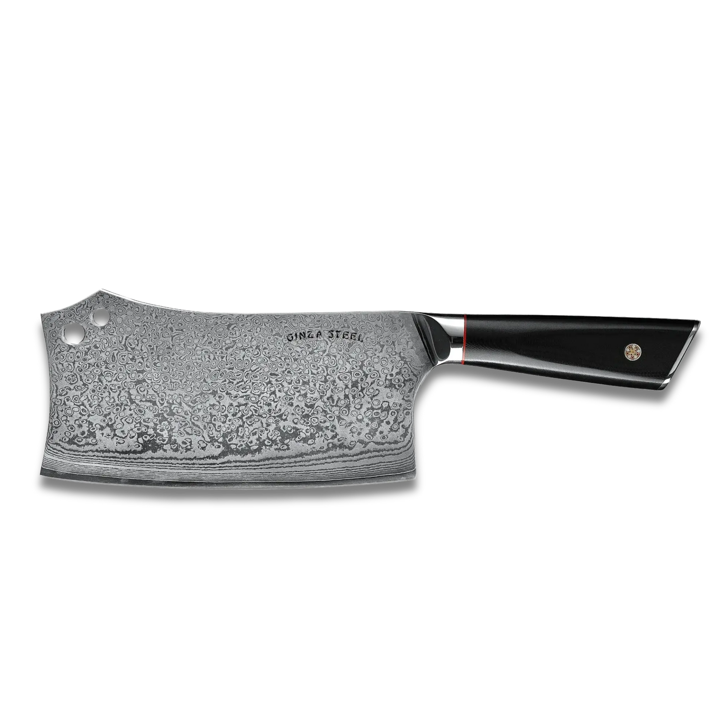 HAGAKURE Y | Chopping Knife 7" Damascus AUS 10 Steel