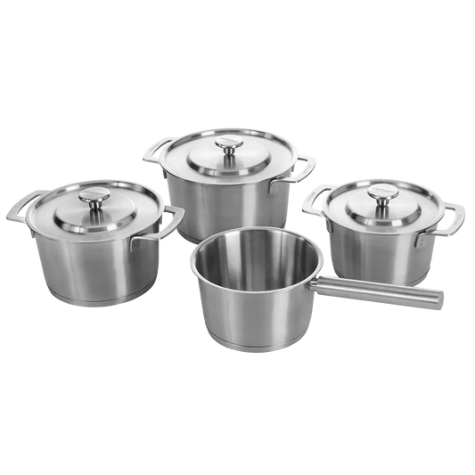 COMBEKK 🇳🇱 | STAINLESS STEEL COOKWARE SET 4PCS