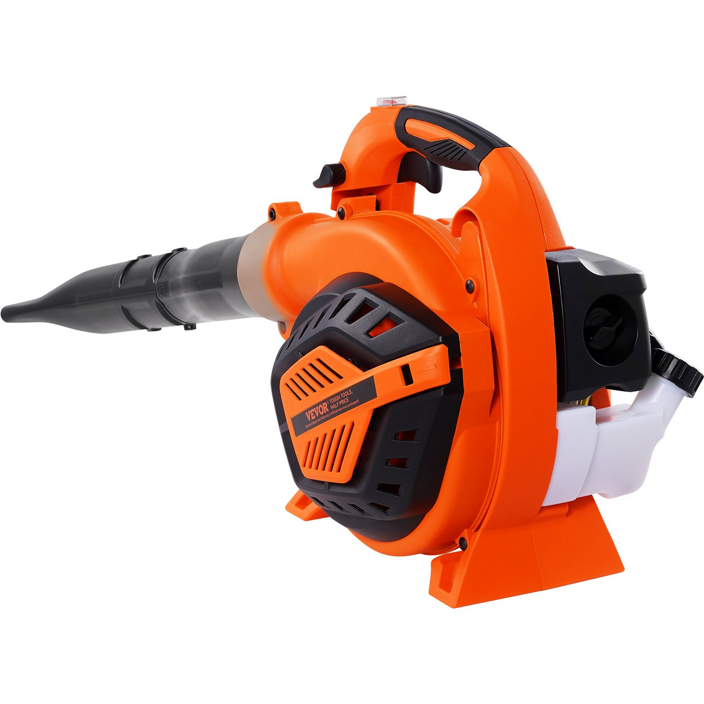 VEVOR Leaf Blower, 26CC 2-Cycle Handheld Leaf Blower with A Fuel Tank, 2-in-1 Blower 425CFM Air Volume 156MPH Speed, Ideal for Lawn Care, Leaf Cleaning, and Snow Removal