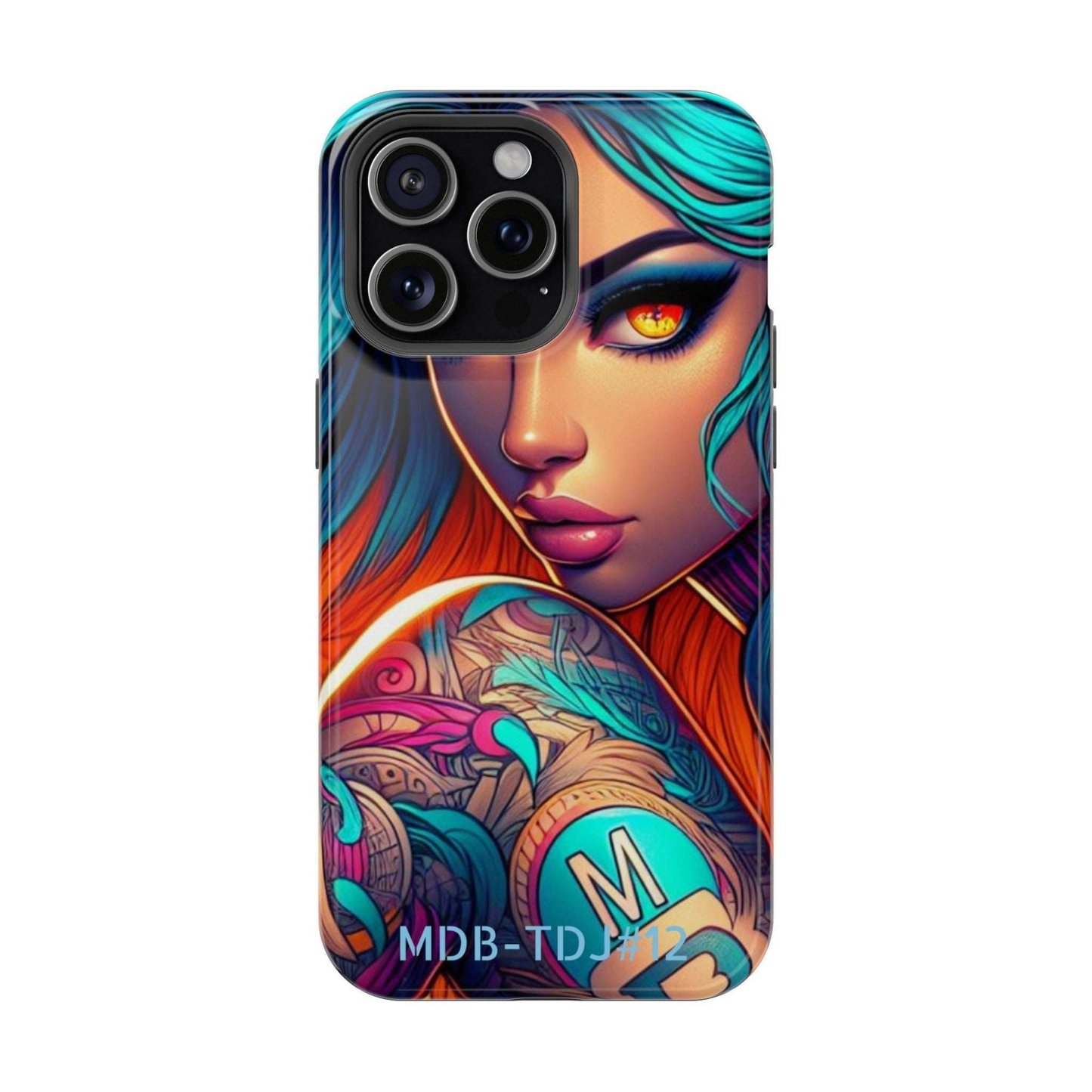 MDBTDJ#12 Impact-Resistant Phone Cases Tattooed DJ's Limited Edition Fits Most