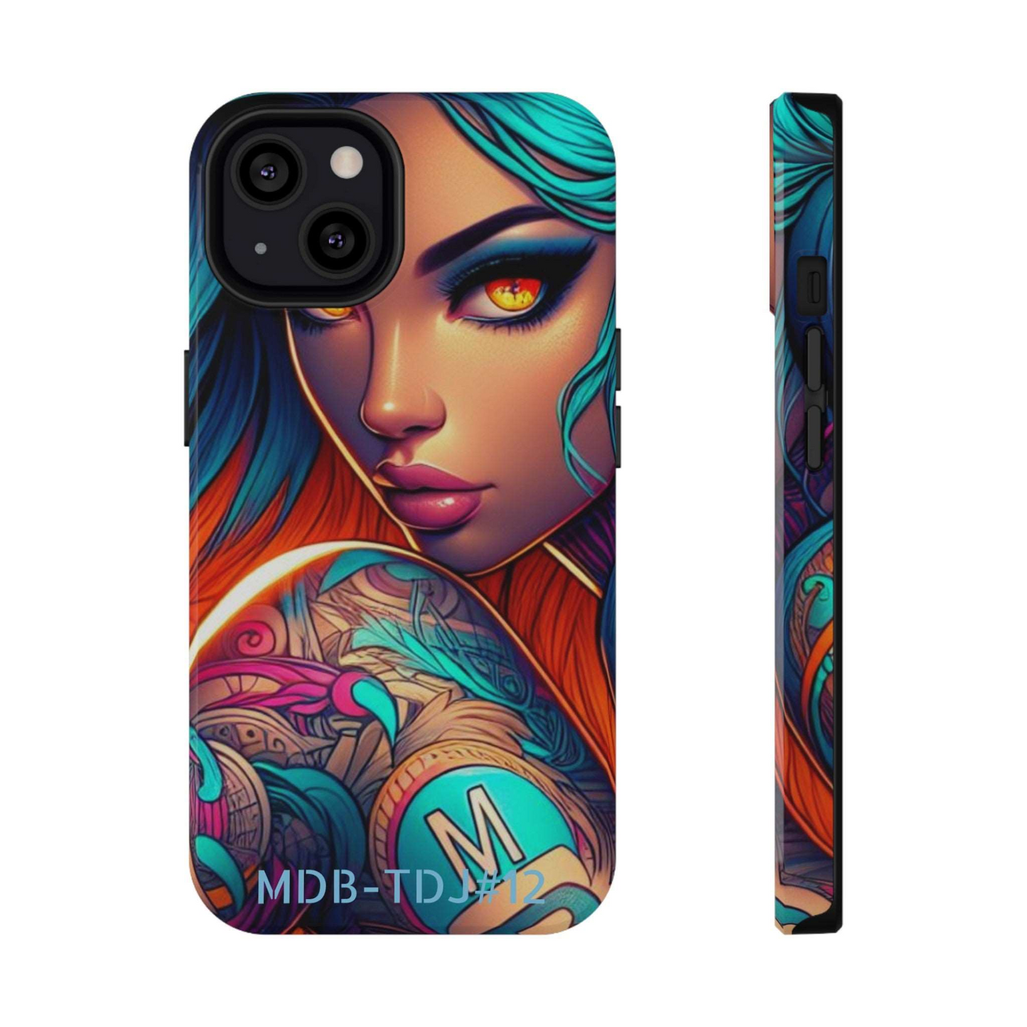 MDBTDJ#12 Impact-Resistant Phone Cases Tattooed DJ's Limited Edition Fits Most