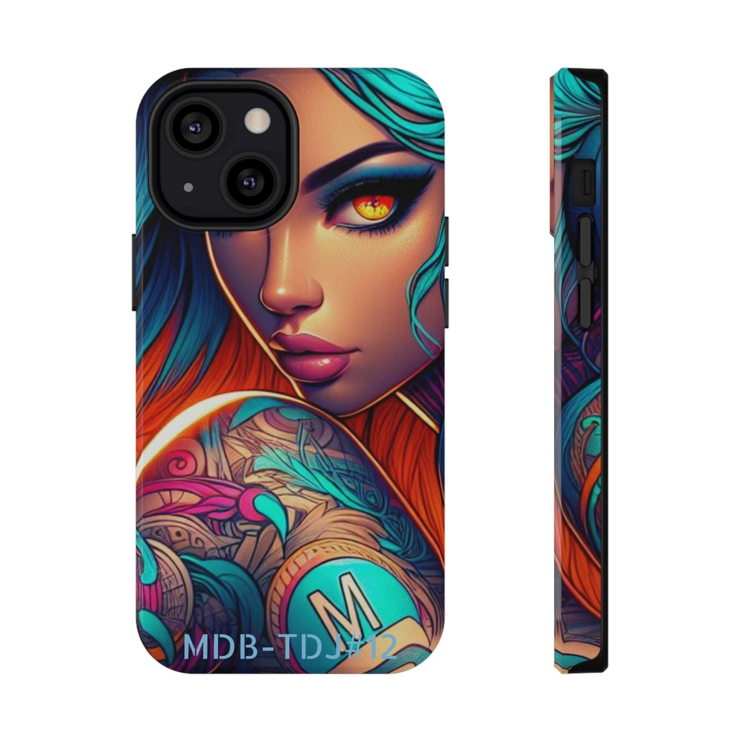 MDBTDJ#12 Impact-Resistant Phone Cases Tattooed DJ's Limited Edition Fits Most