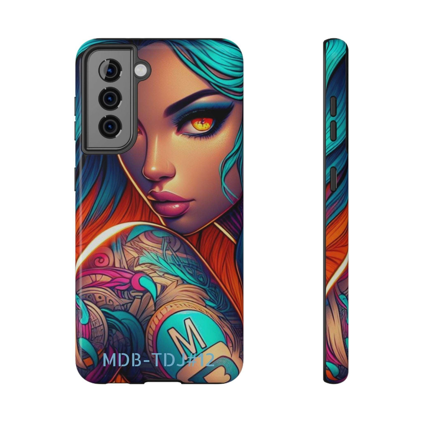 MDBTDJ#12 Impact-Resistant Phone Cases Tattooed DJ's Limited Edition Fits Most