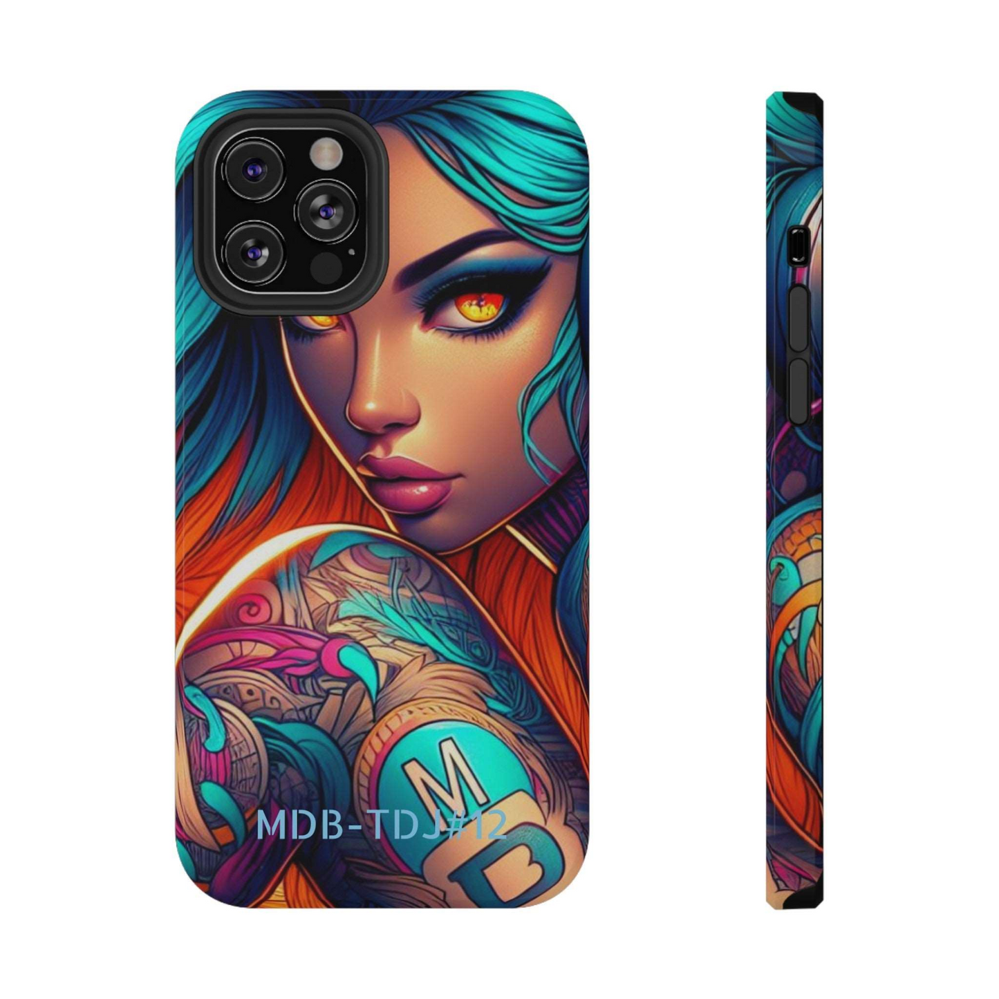 MDBTDJ#12 Impact-Resistant Phone Cases Tattooed DJ's Limited Edition Fits Most