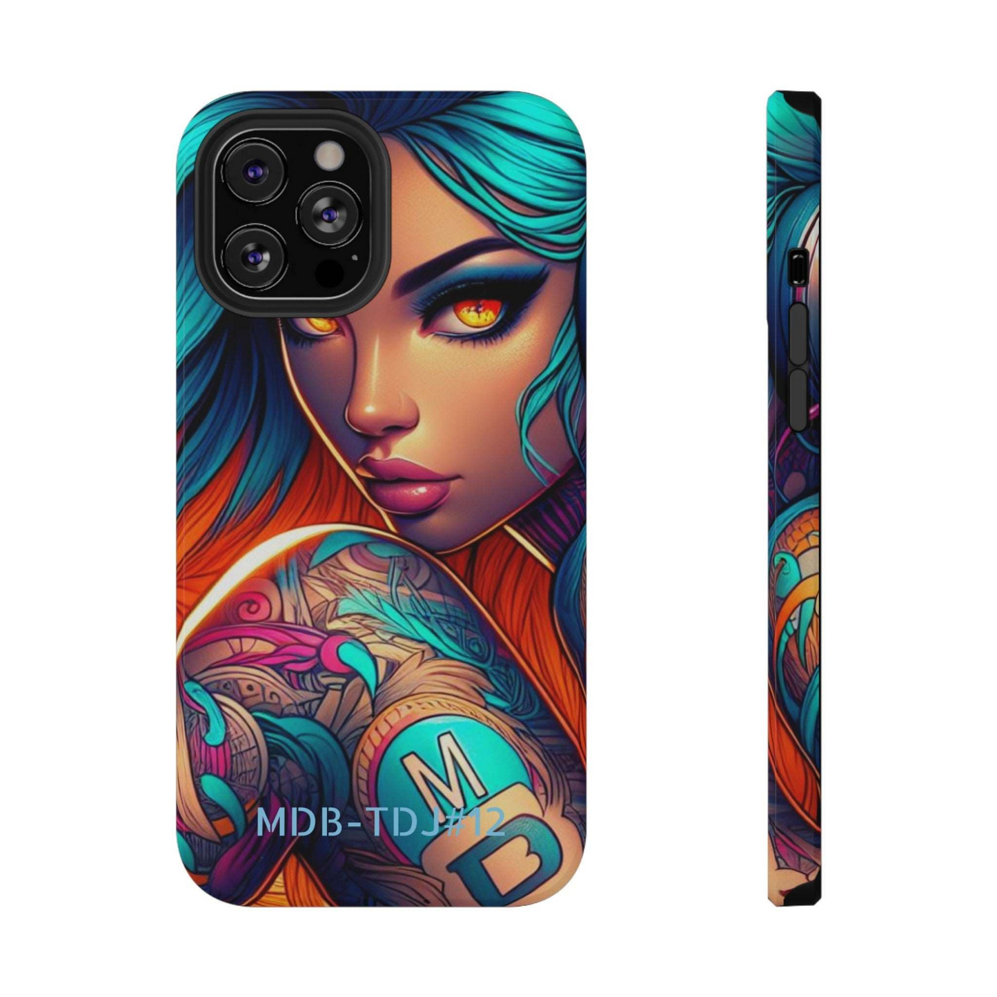 MDBTDJ#12 Impact-Resistant Phone Cases Tattooed DJ's Limited Edition Fits Most