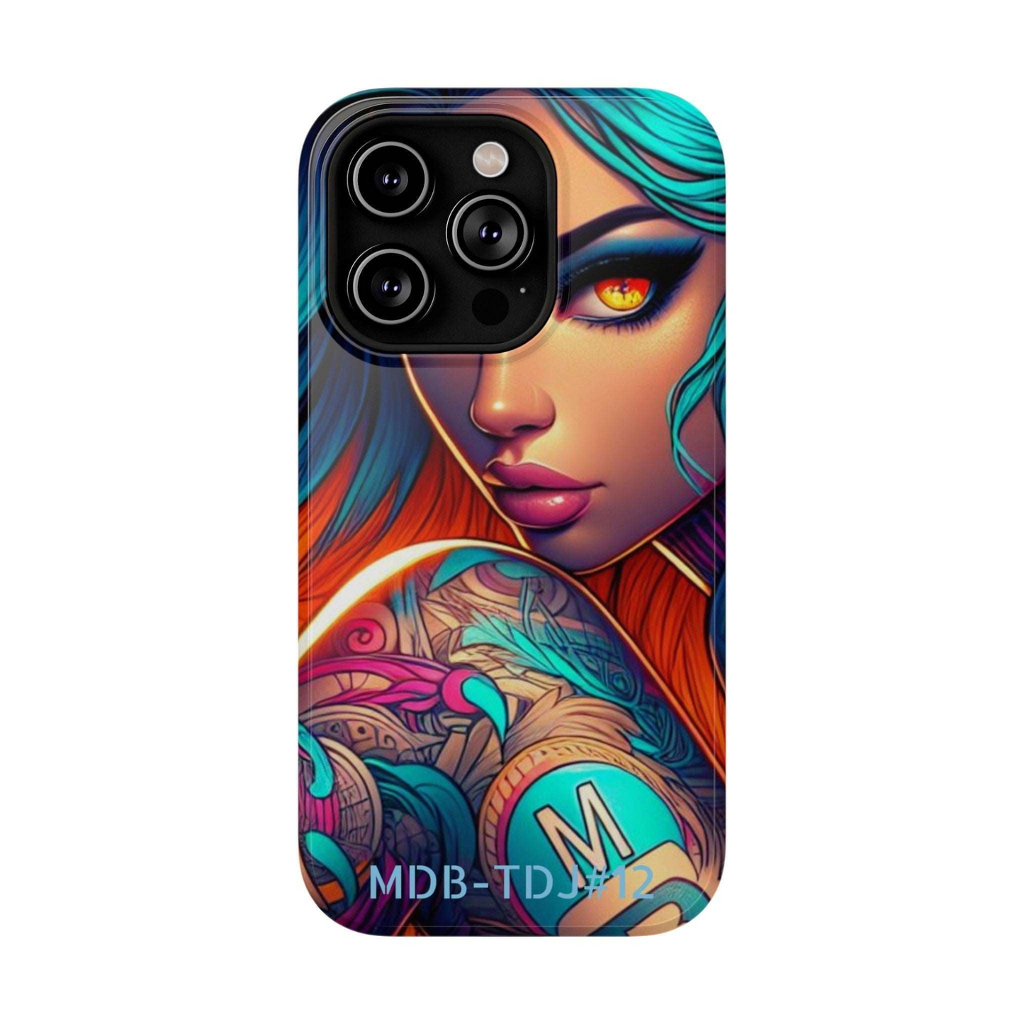 MDBTDJ#12 Impact-Resistant Phone Cases Tattooed DJ's Limited Edition Fits Most