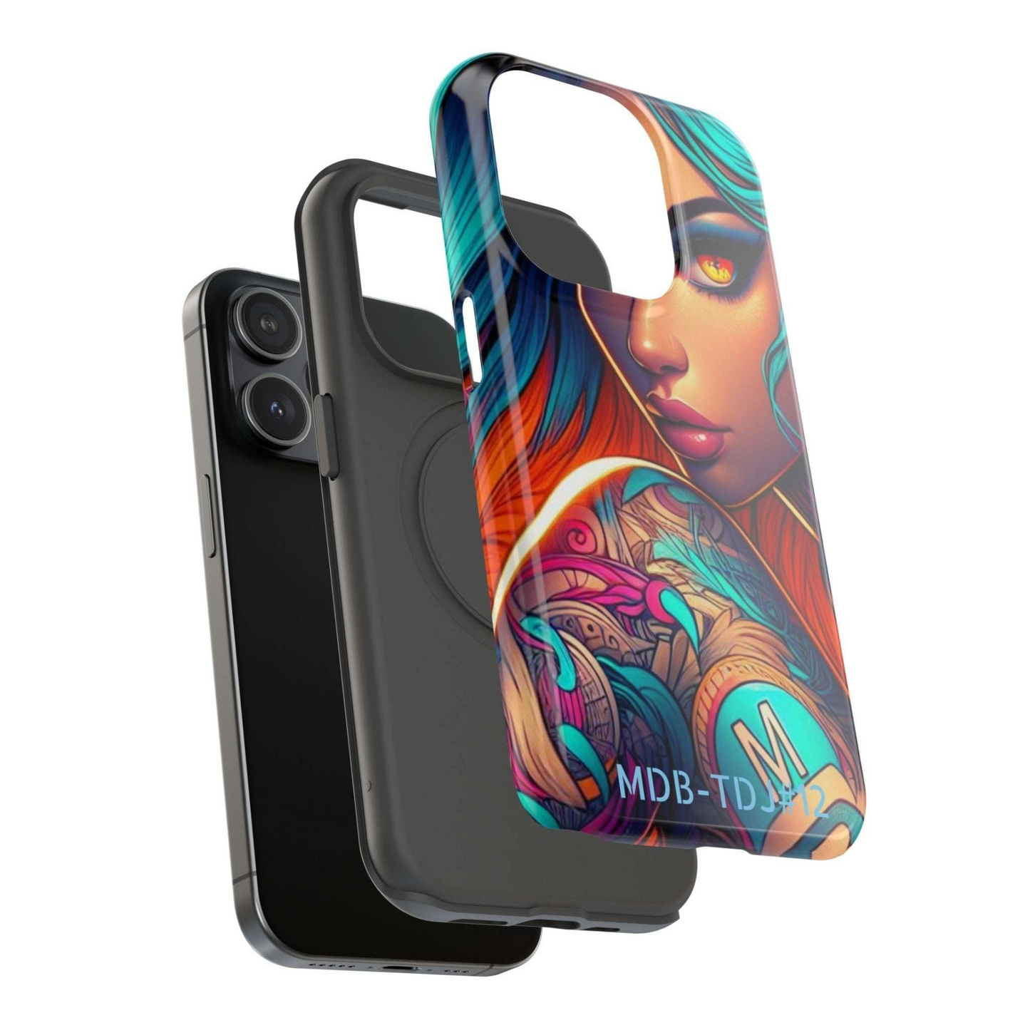 MDBTDJ#12 Impact-Resistant Phone Cases Tattooed DJ's Limited Edition Fits Most