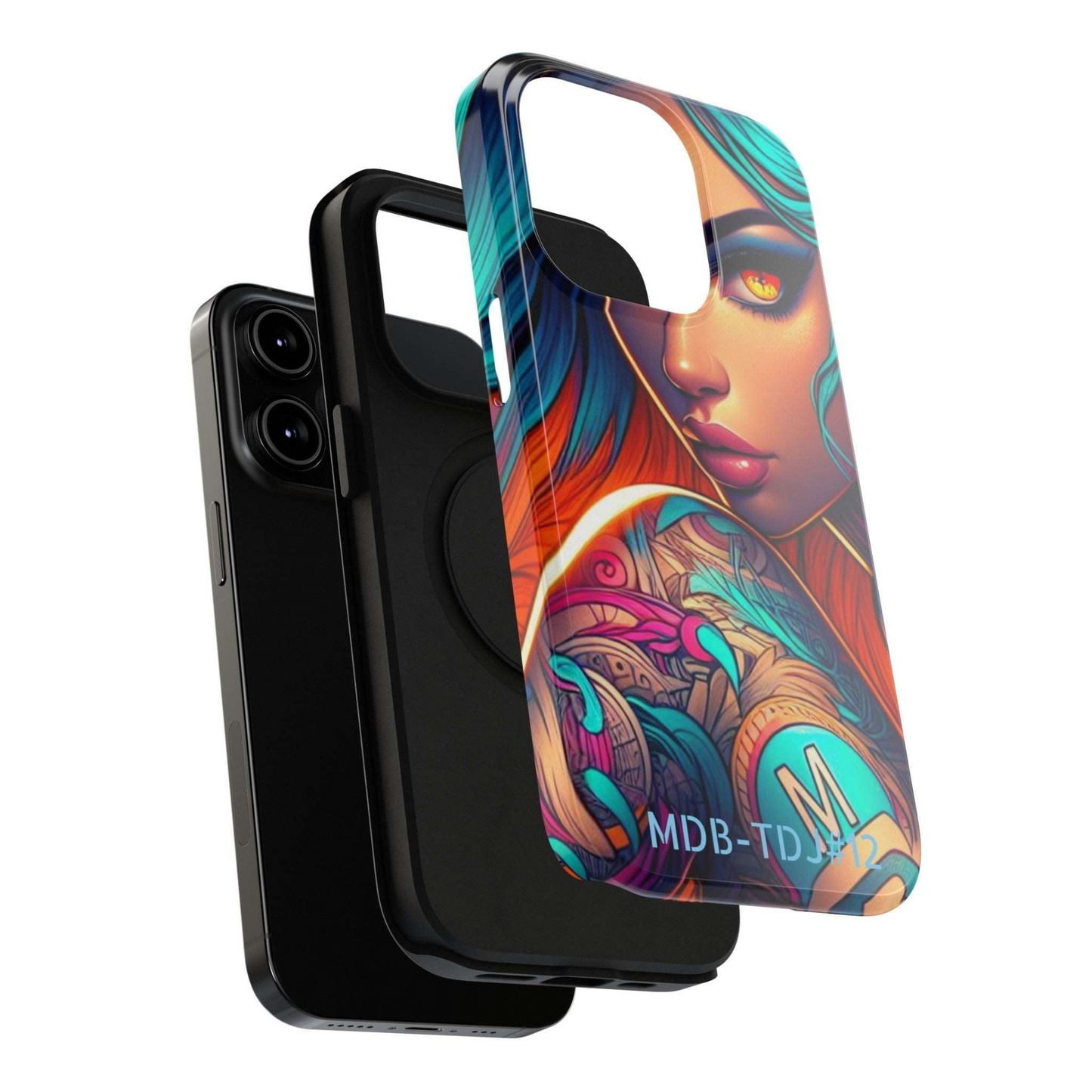 MDBTDJ#12 Impact-Resistant Phone Cases Tattooed DJ's Limited Edition Fits Most