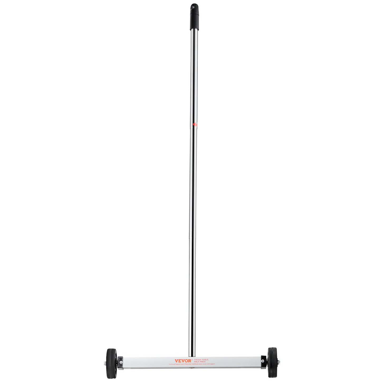 VEVOR Magnetic Sweeper with Wheels 17inch Mini 10 lbs Capacity Adjustable Handle