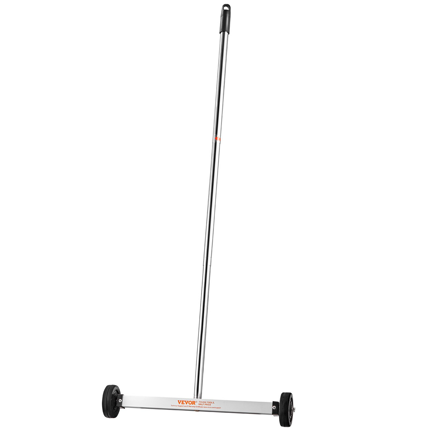 VEVOR Magnetic Sweeper with Wheels 17inch Mini 10 lbs Capacity Adjustable Handle