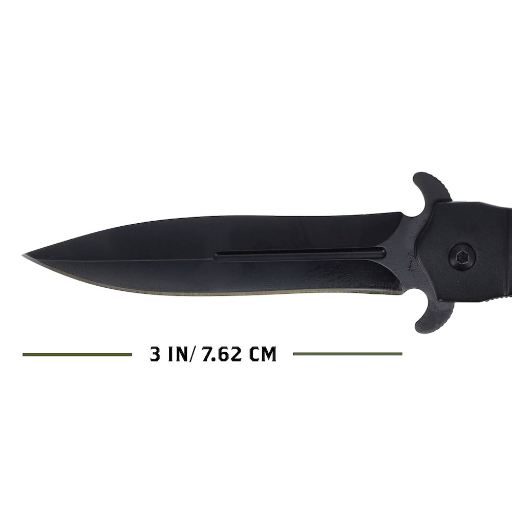 Scipio  Black Stiletto Assisted-Opening Knife