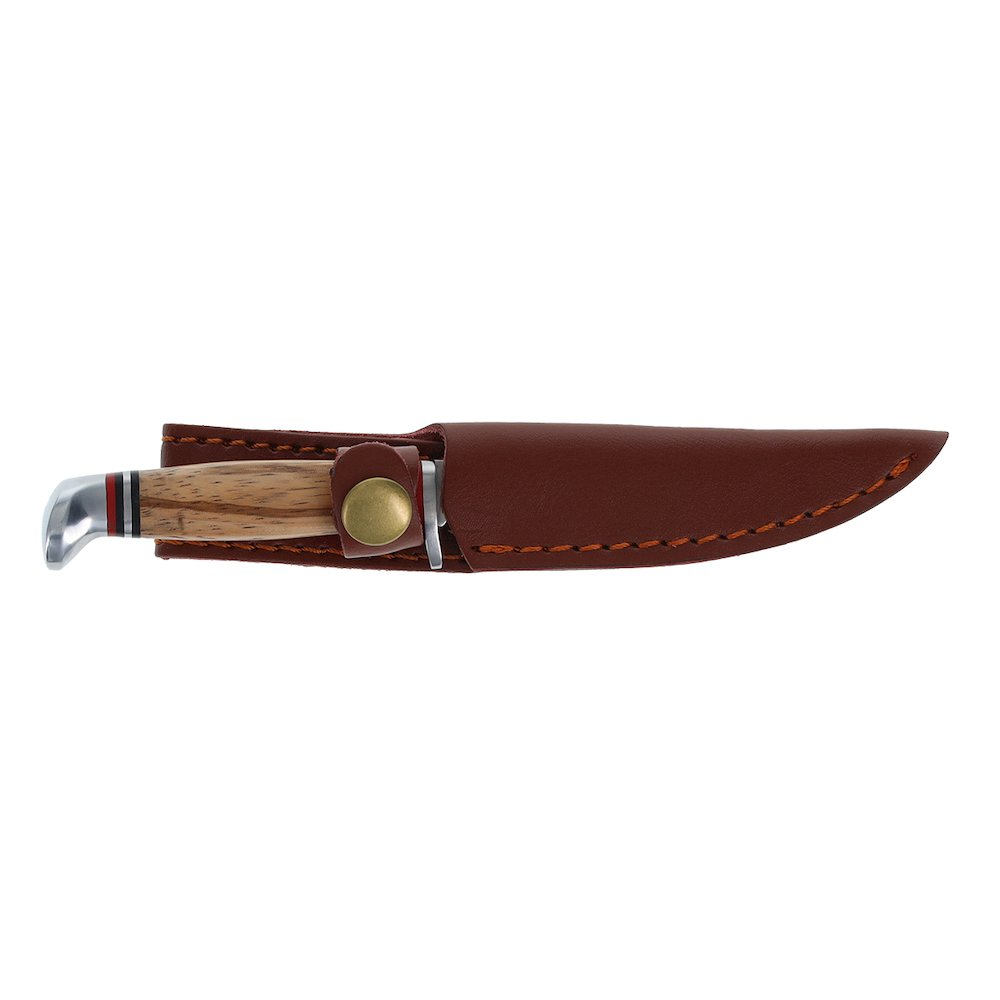 Scipio Deadwood Jr Fixed-Blade Knife with 3.5-Inch Clip Point Blade