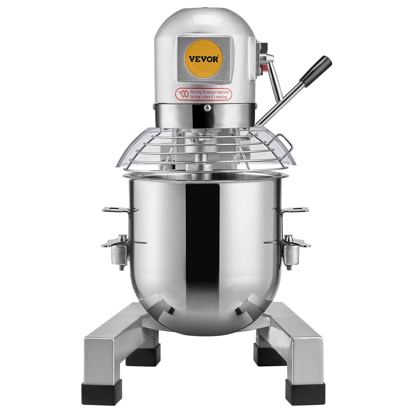 VEVOR Commercial Food Mixer 18.7L 3-Speed Stand Dough Mixer 1100W for Restaurant