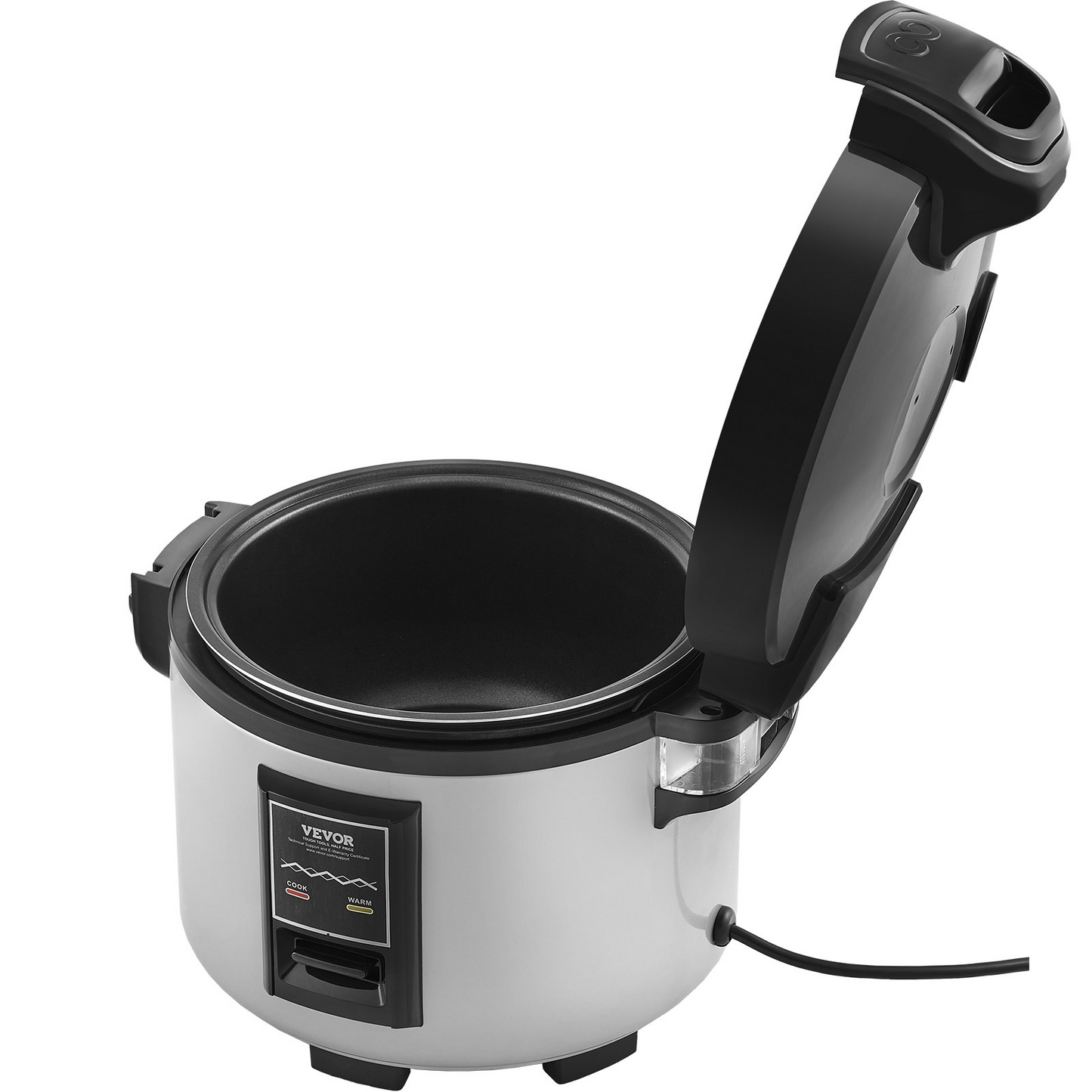 VEVOR Commercial Rice Cooker 45-Cup Non-Stick Pot 9L 12H Keep Warm Restaurant