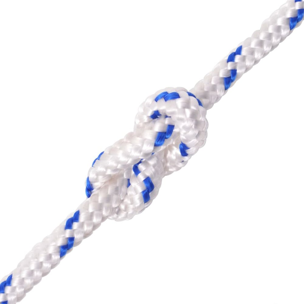 vidaXL Marine Rope Polypropylene 0.31" 3937" White, 91280