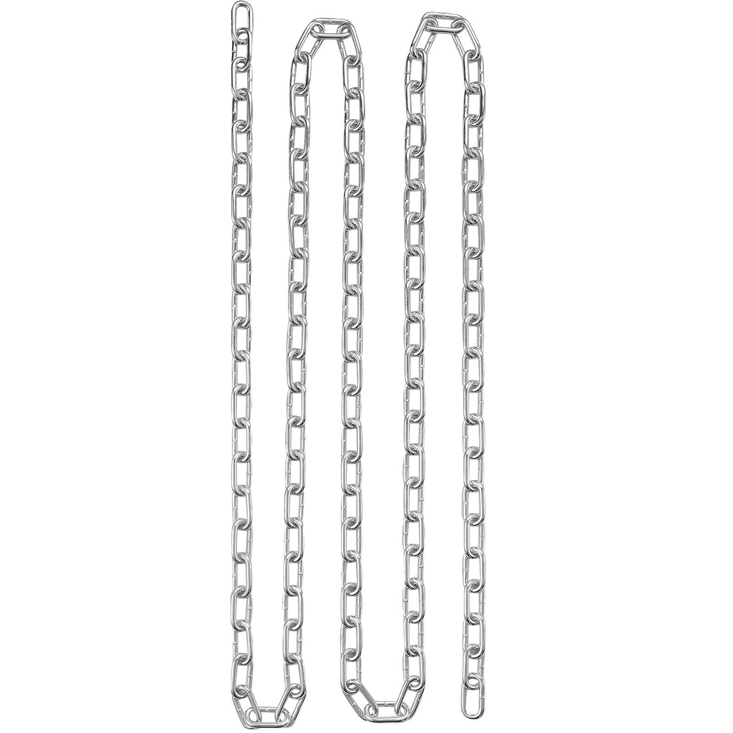 VEVOR Zinc Plated Proof Coil Chain Carbon Steel Chain Sling 3/16" x 250' 1100lbs