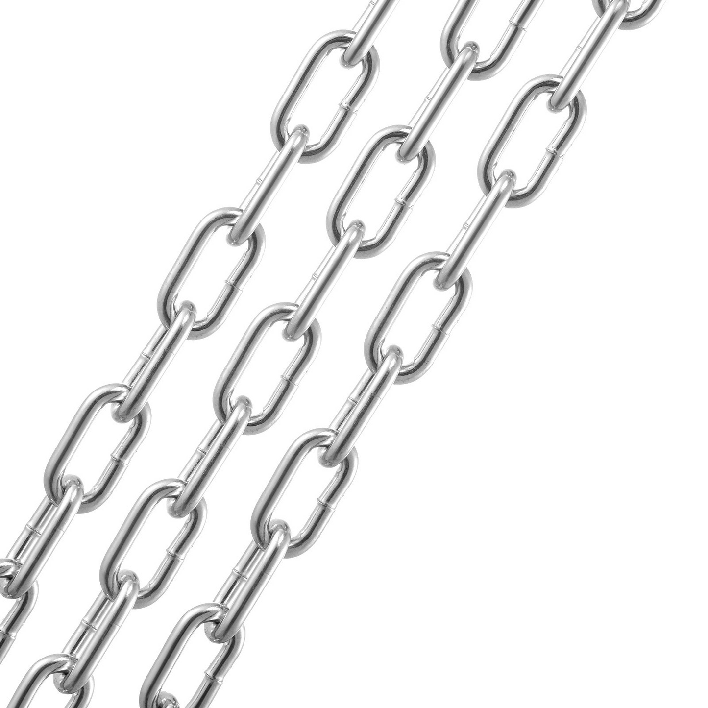 VEVOR Zinc Plated Proof Coil Chain Carbon Steel Chain Sling 3/16" x 250' 1100lbs