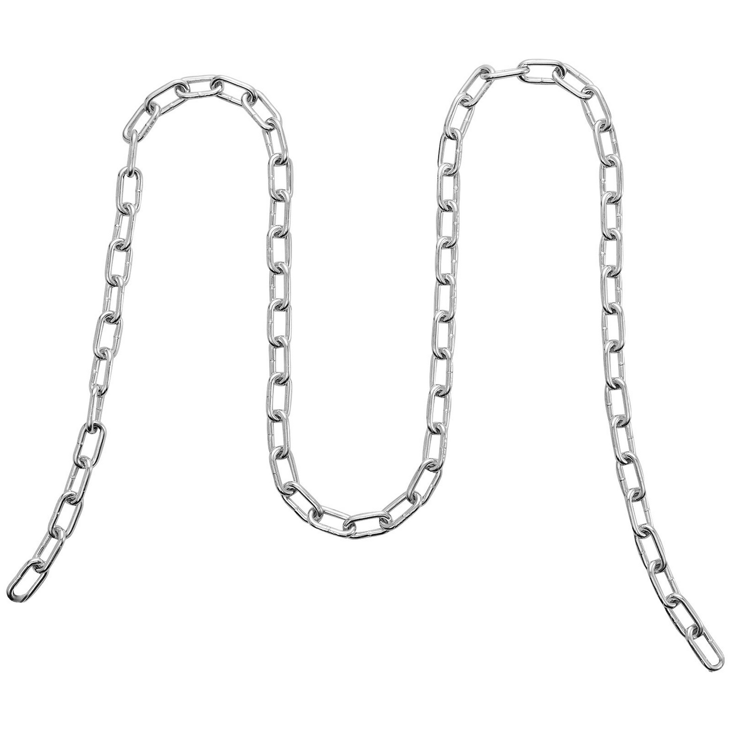 VEVOR Zinc Plated Proof Coil Chain Carbon Steel Chain Sling 3/16" x 250' 1100lbs