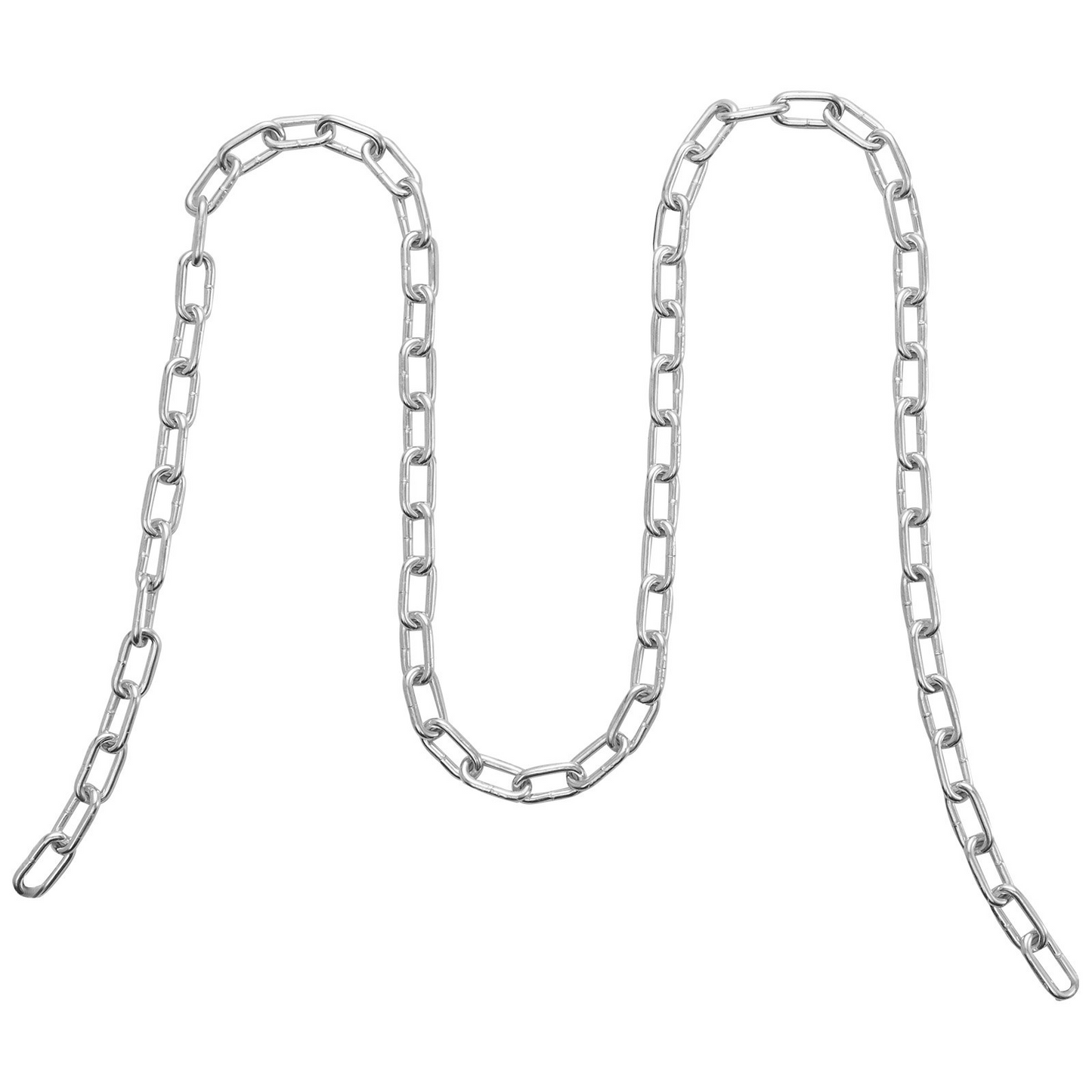 VEVOR Zinc Plated Proof Coil Chain Carbon Steel Chain Sling 3/16" x 10' 1100 lbs