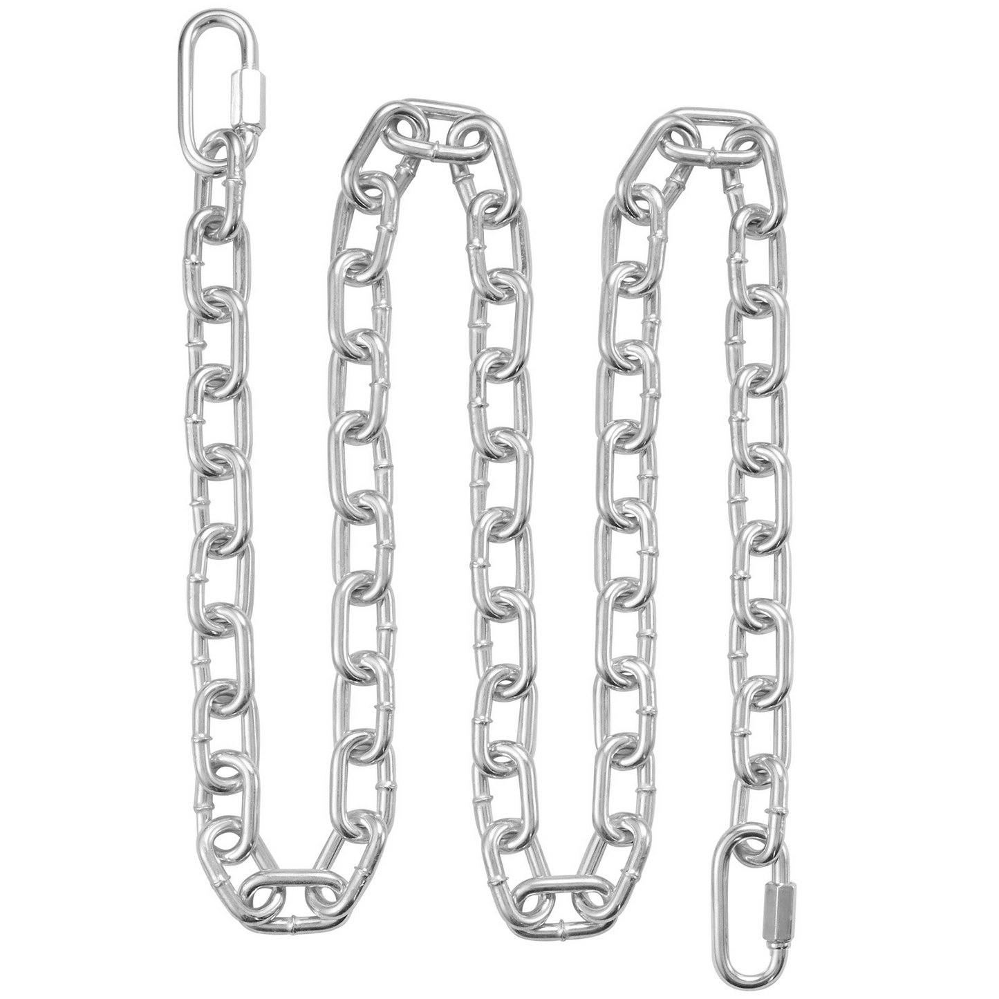 VEVOR Zinc Plated Proof Coil Chain Carbon Steel Chain Sling 5/16" x 6' 1980 lbs