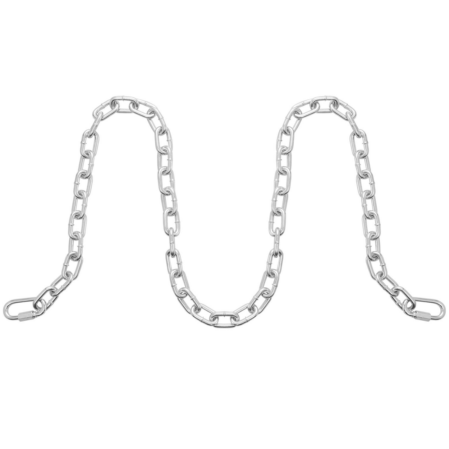 VEVOR Zinc Plated Proof Coil Chain Carbon Steel Chain Sling 5/16" x 6' 1980 lbs