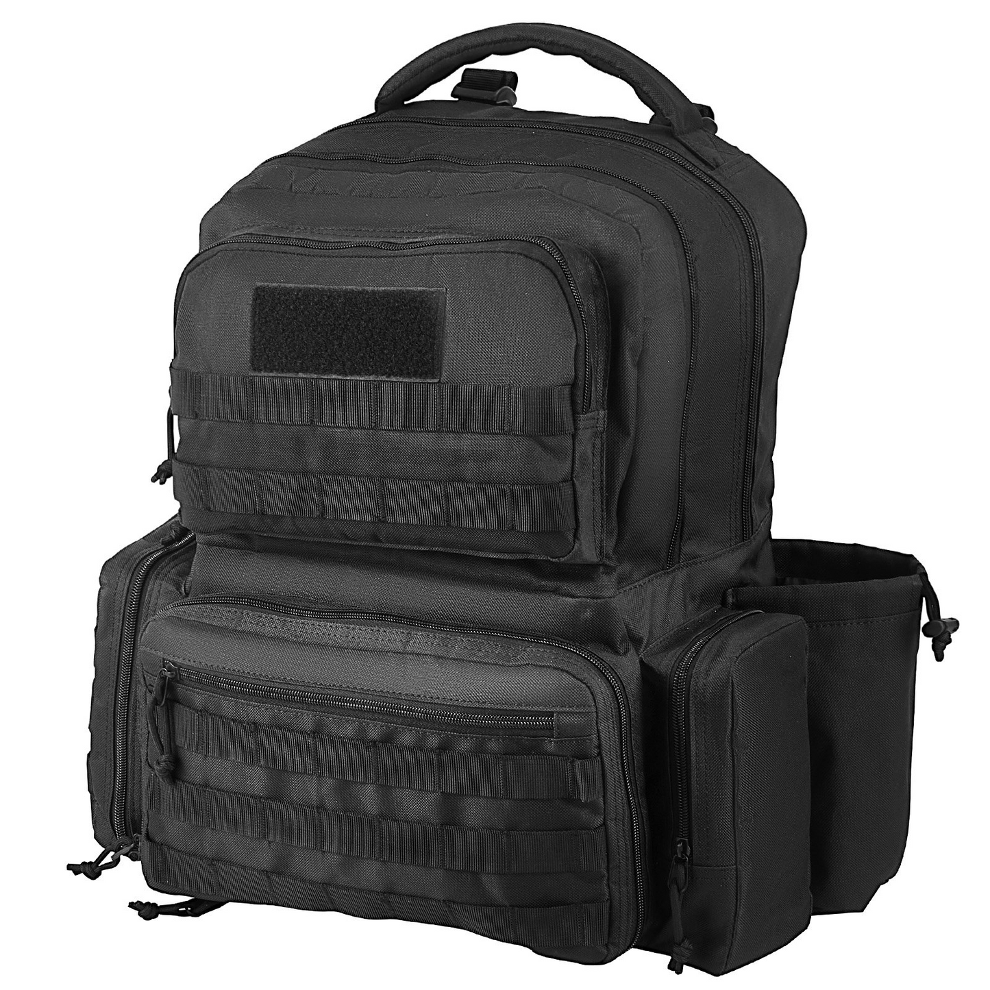 VEVOR Tactical Range Backpack for 6 Pistols Gun Backpack Black