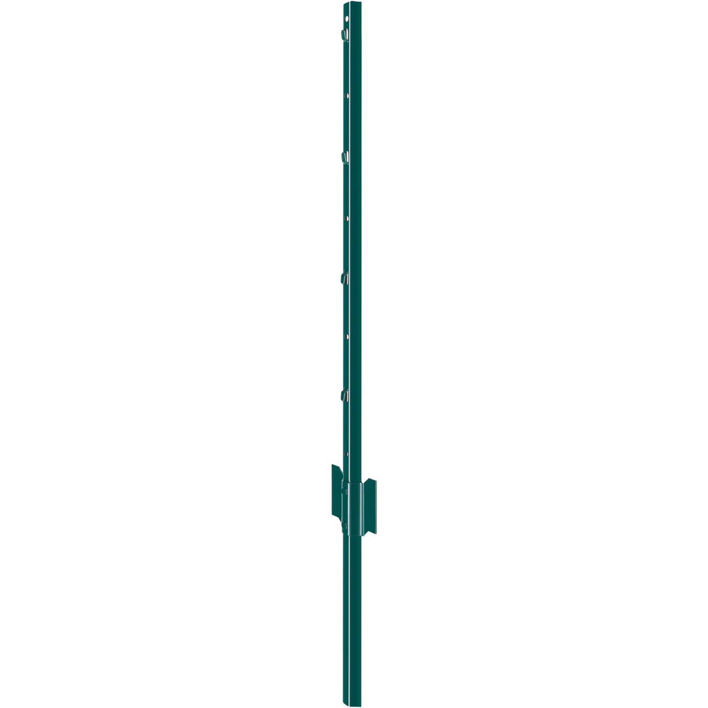 VEVOR 3 Feet Fence Post 10 Pack T-Post Heavy Duty Metal Fence Posts Green