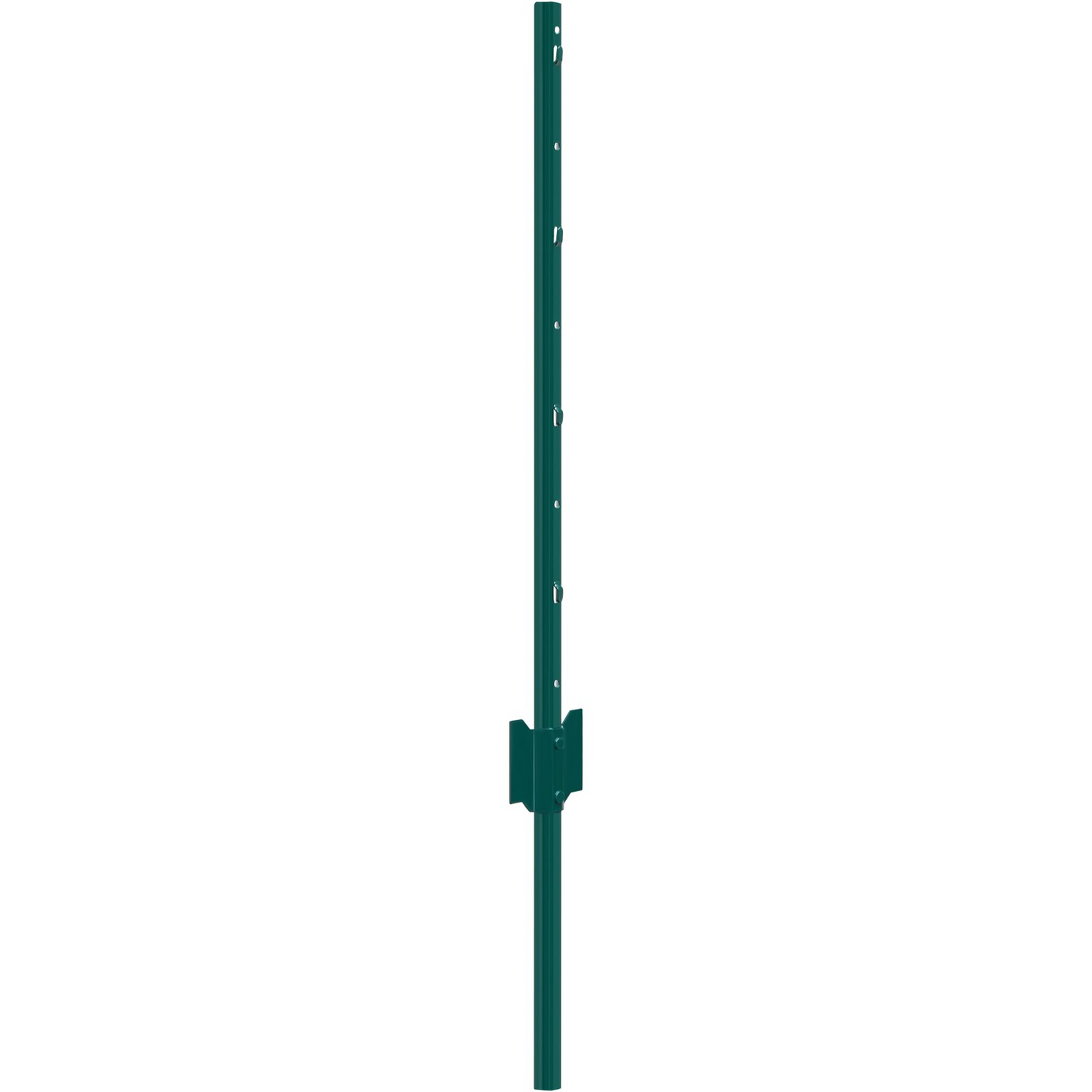 VEVOR 3 Feet Fence Post 10 Pack T-Post Heavy Duty Metal Fence Posts Green