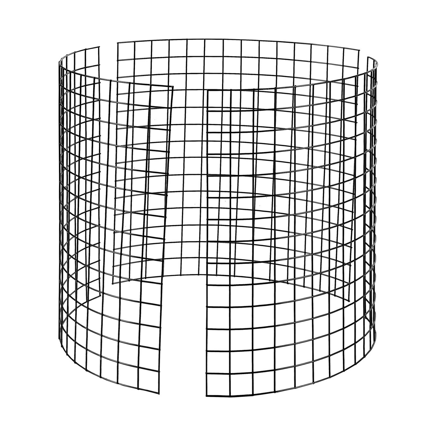 VEVOR 6 Pack Plant Protector from Animals 12.6'' Dia. x 14'' H Metal Plant Cage