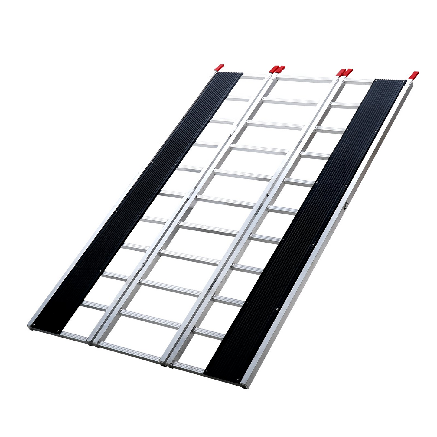 VEVOR 85" x 54" Extra Wide Aluminum Foldable Ramp 1500LBS Capacity Loading Ramp