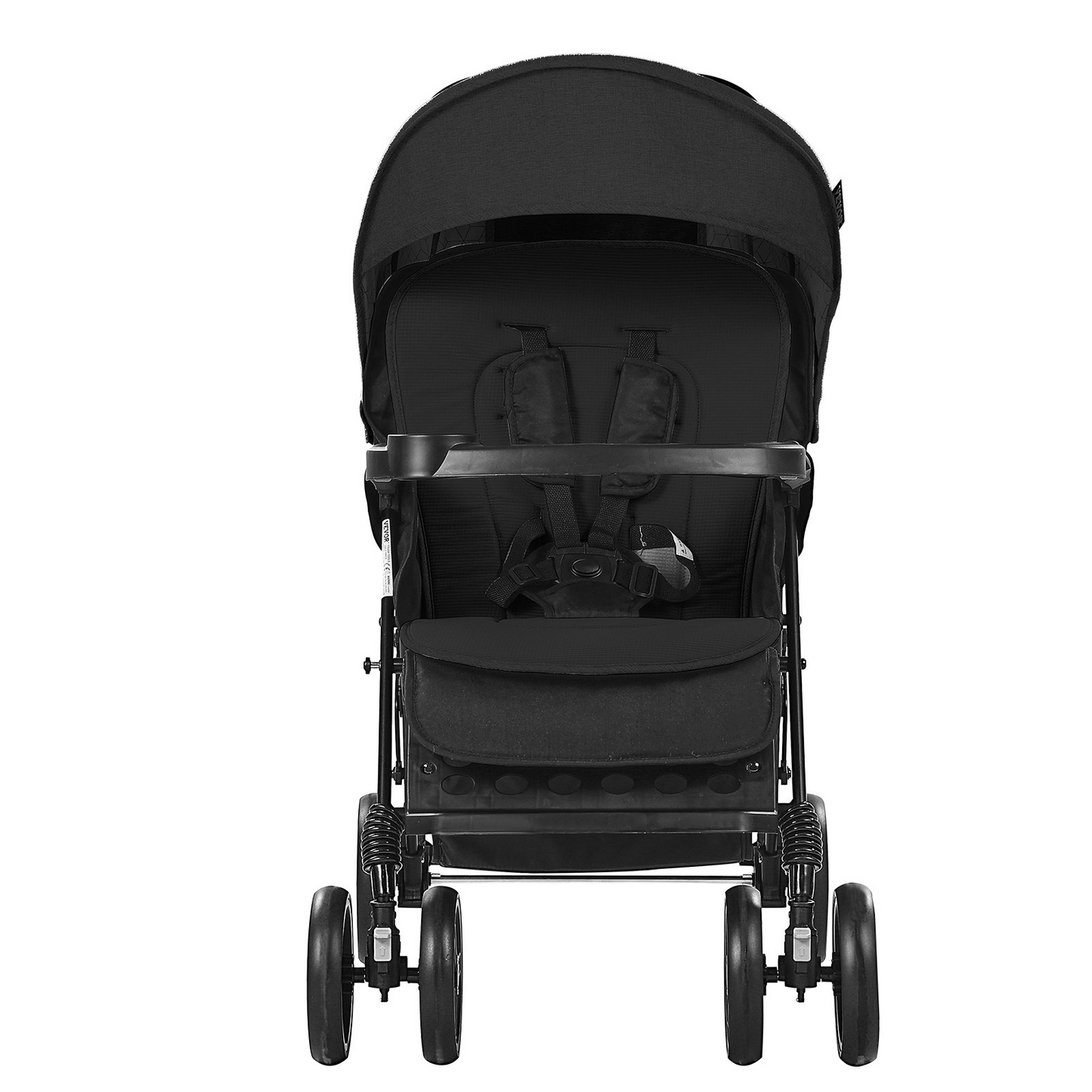 VEVOR Double Stroller Foldable Lightweight Twin Tandem Stroller Black