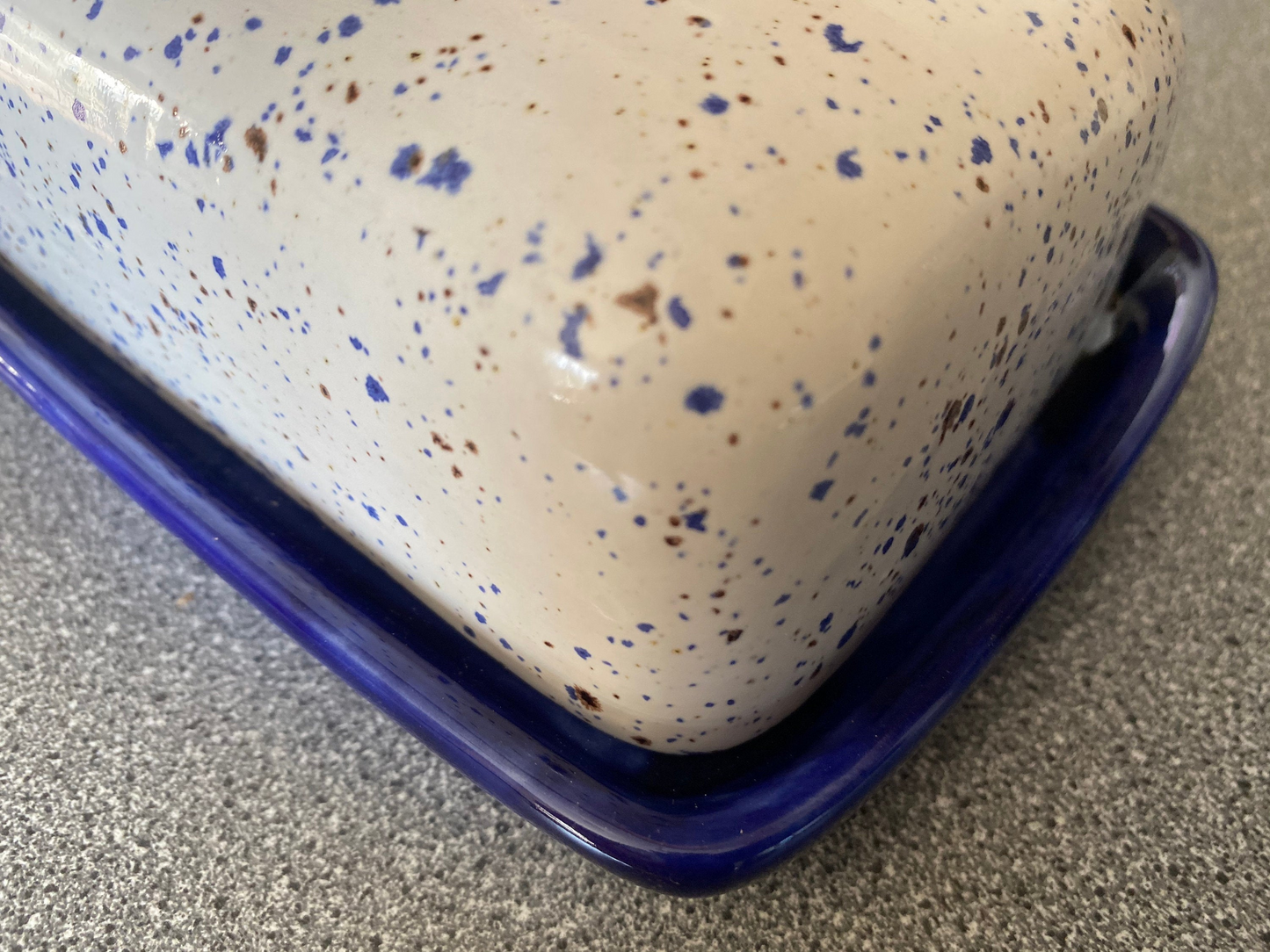 Handmade Pottery Butter Dish with Lid